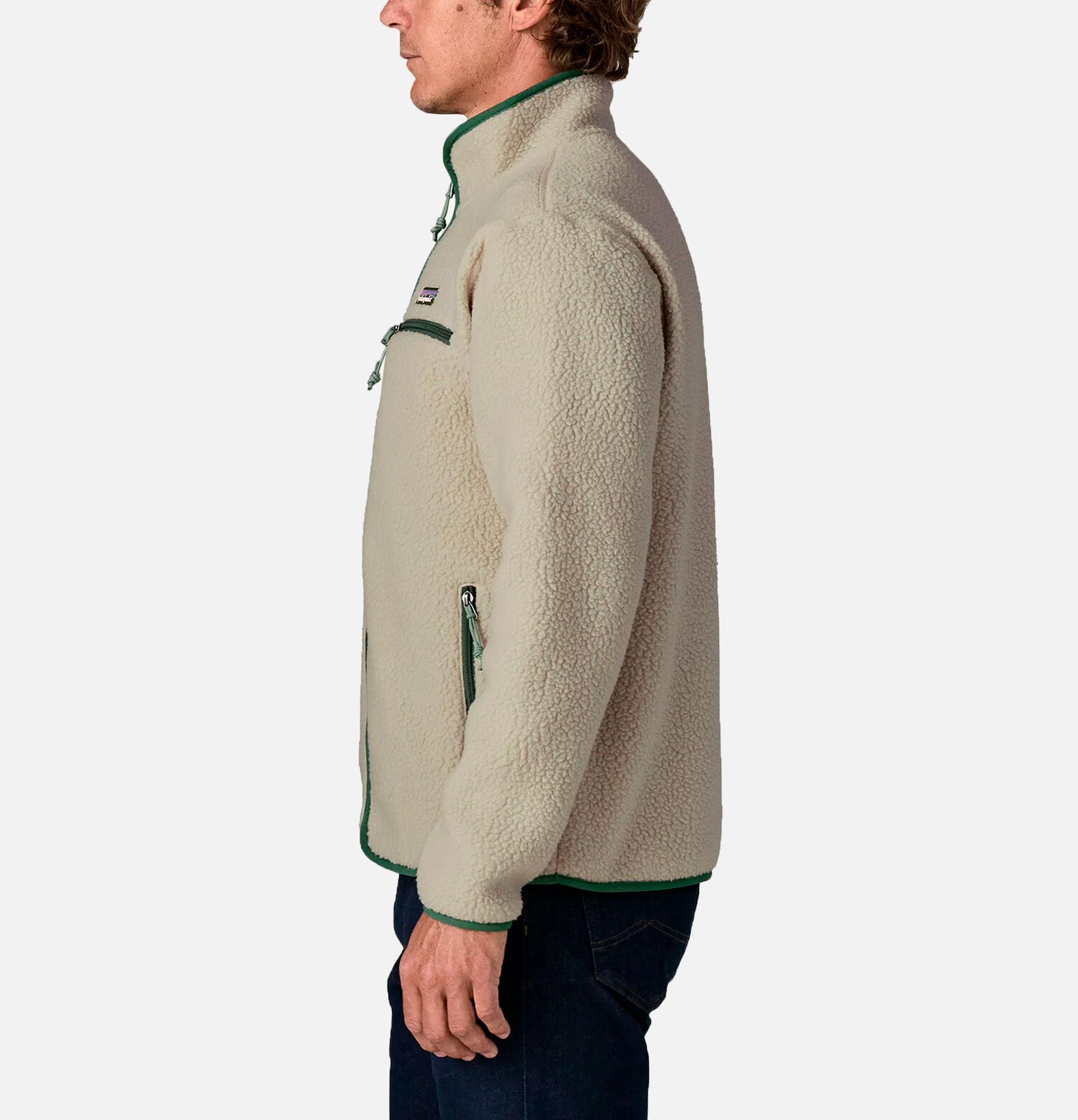 Patagonia M's Retro Pile Fleece Pelican Canopy Green