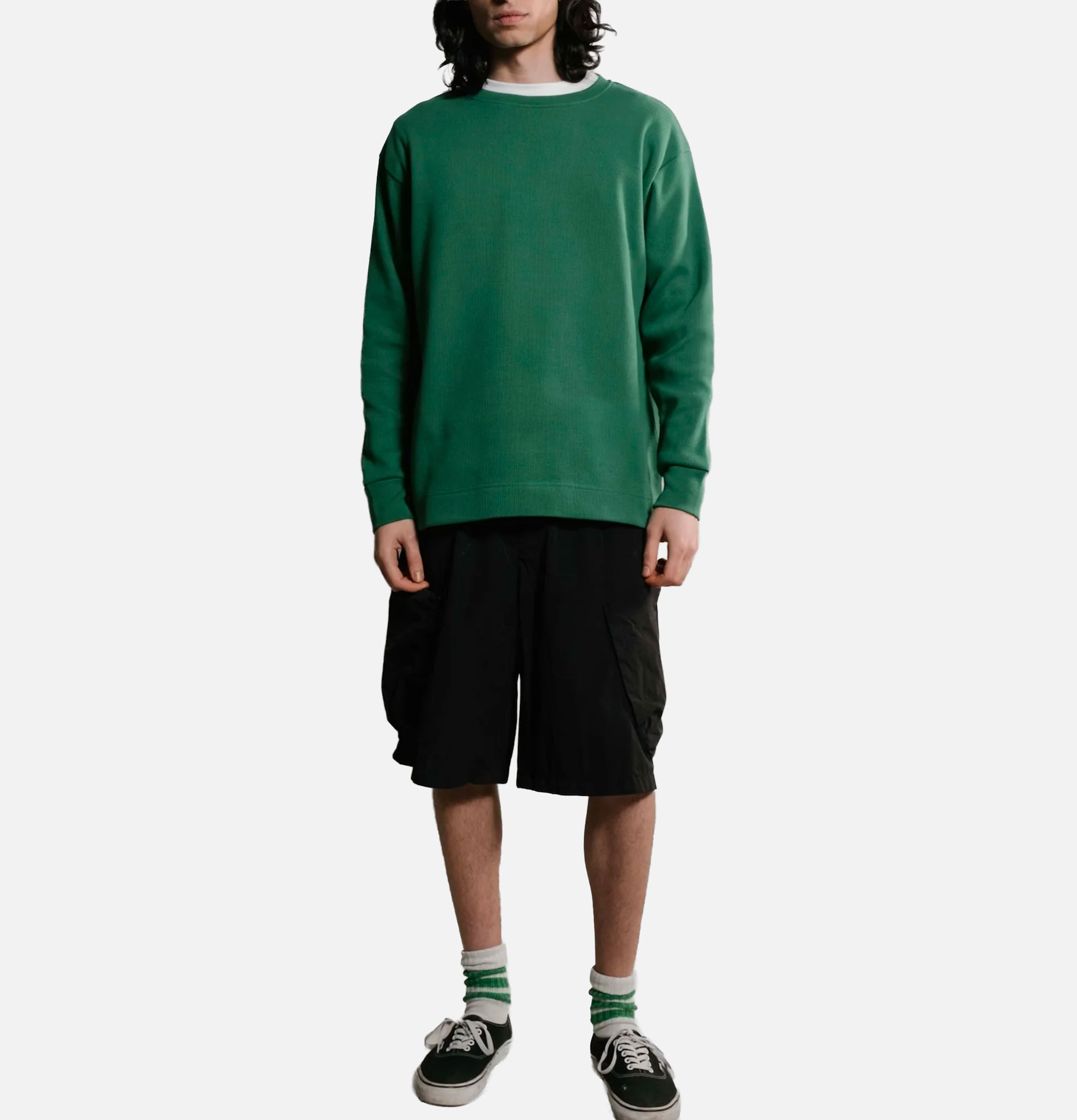 Nitto Knitwear Pull Vahé Manches Longues Vert