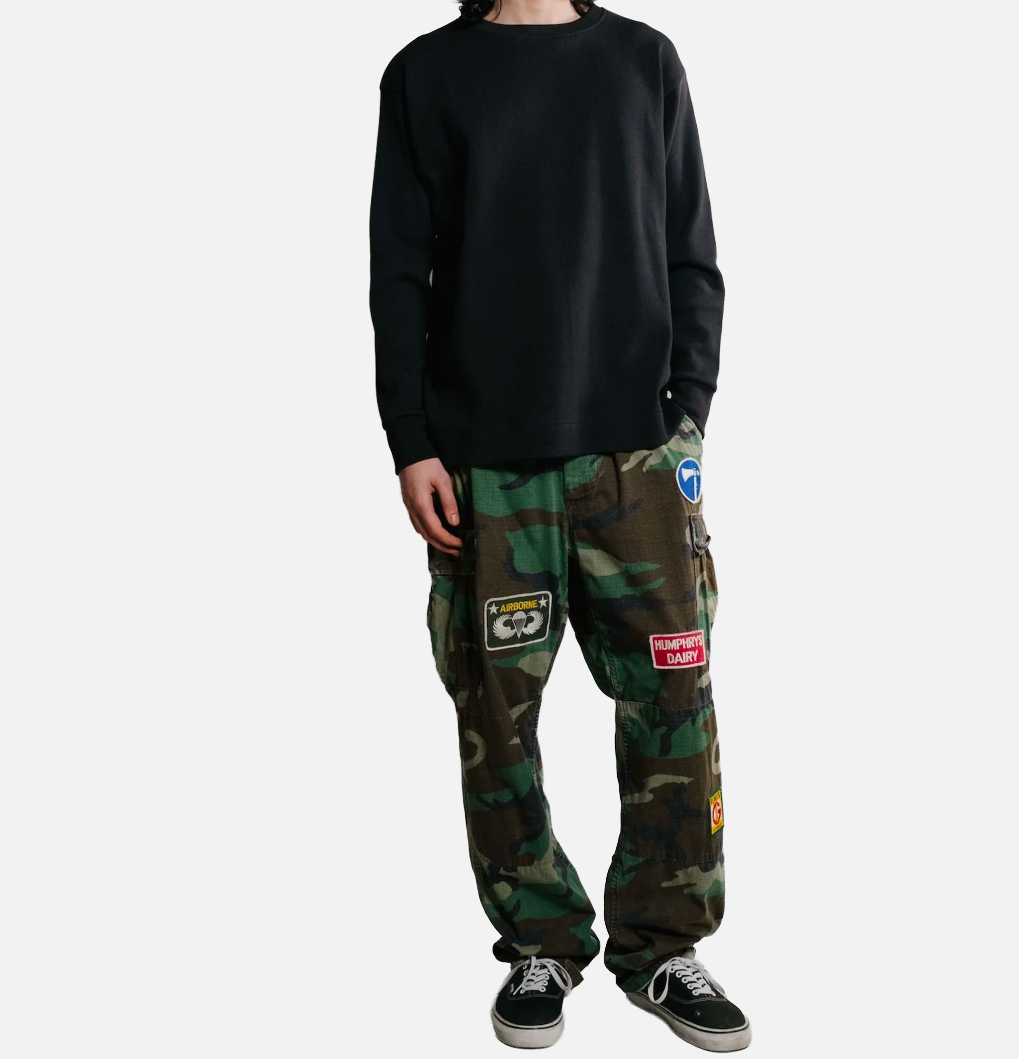 Nitto Knitwear Vahé Long-Sleeve Sweater Black