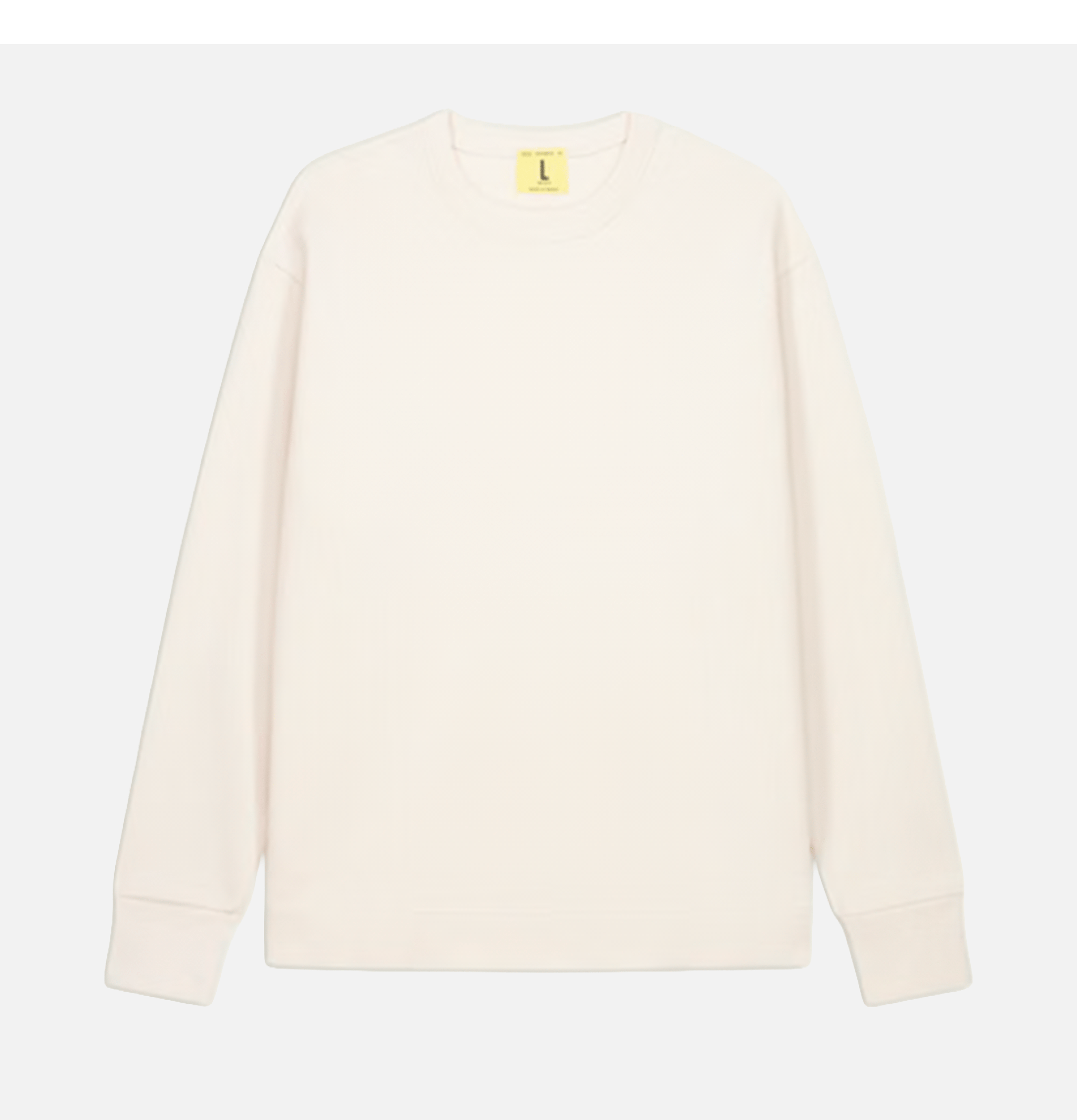 Nitto Knitwear Vahé Long-Sleeve Sweater Natural