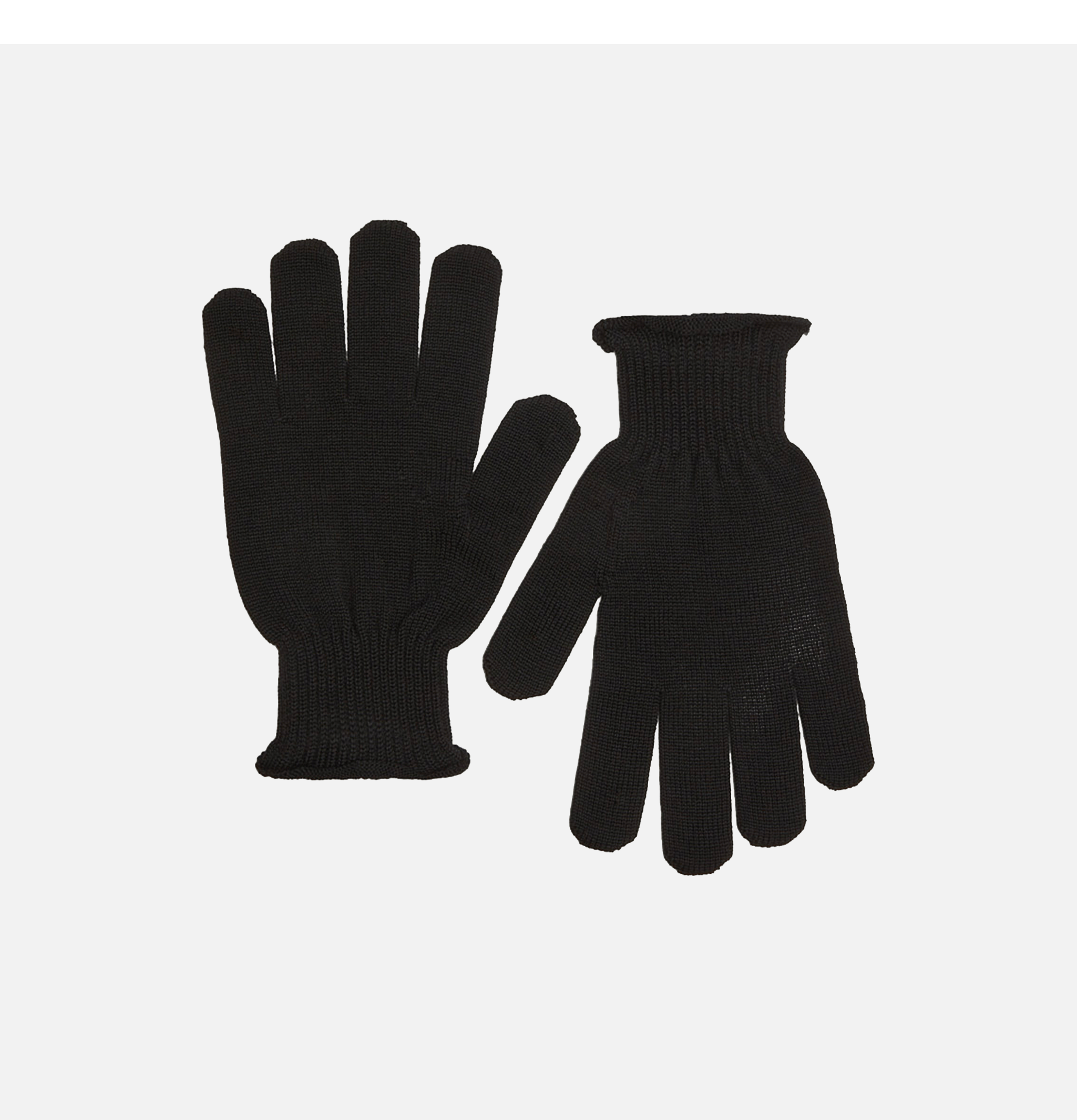 Nitto Knitwear Missak Gloves Black