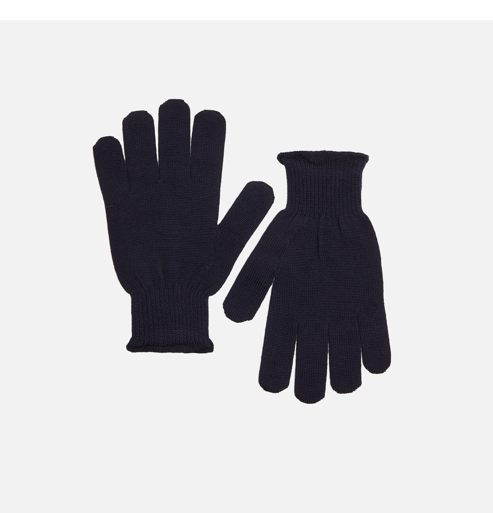 Nitto Knitwear Missak Gloves Navy