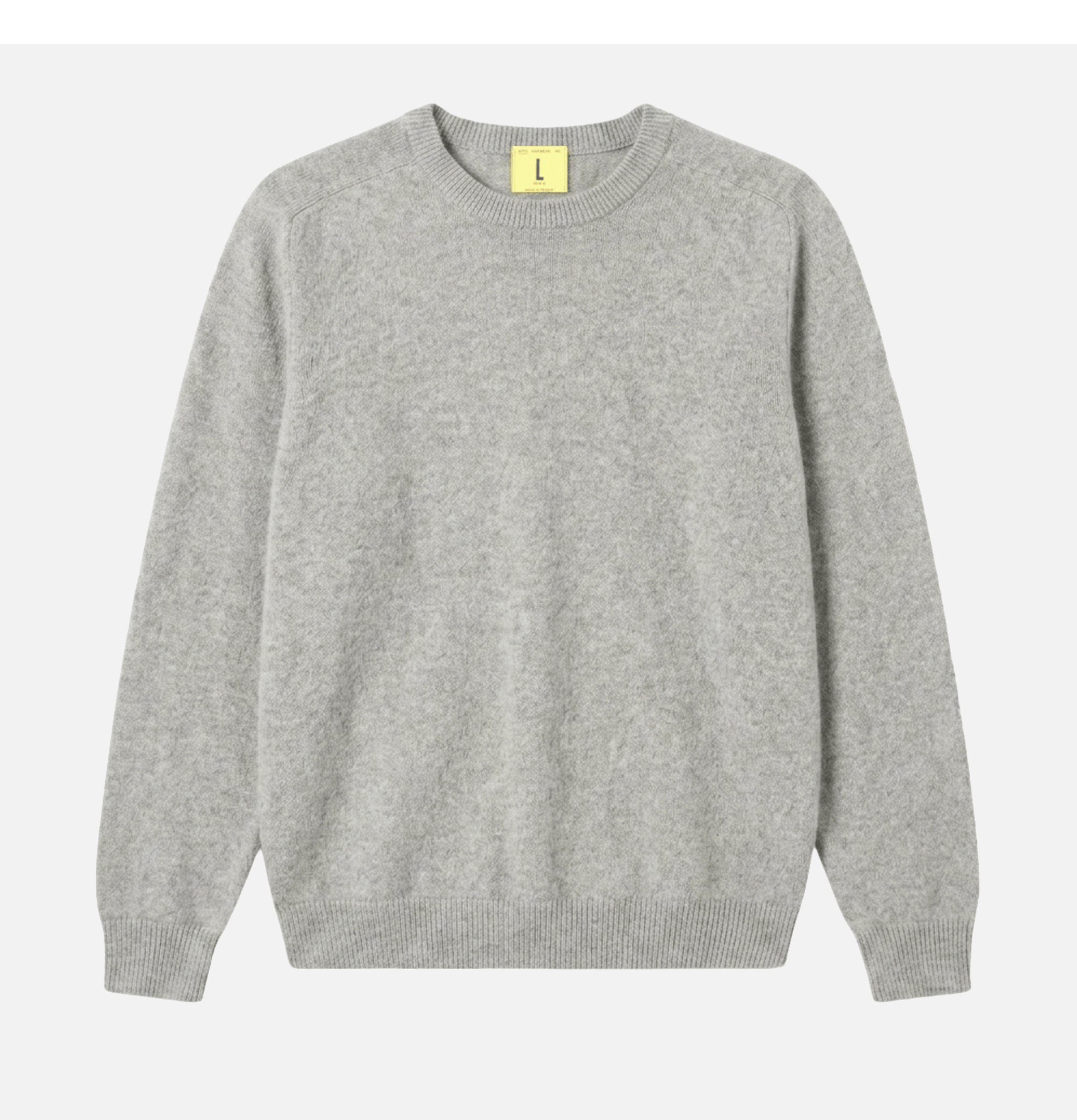 Nitto Knitwear Pull Armen Col Rond Silver