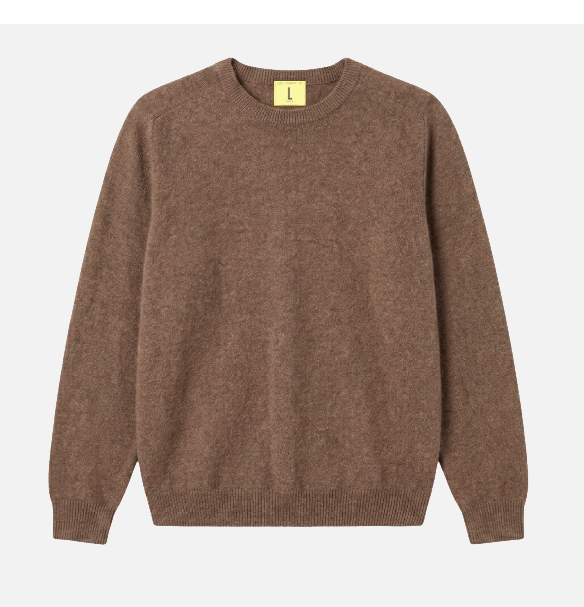 Nitto Knitwear Armen Round-Neck Sweater Mocha