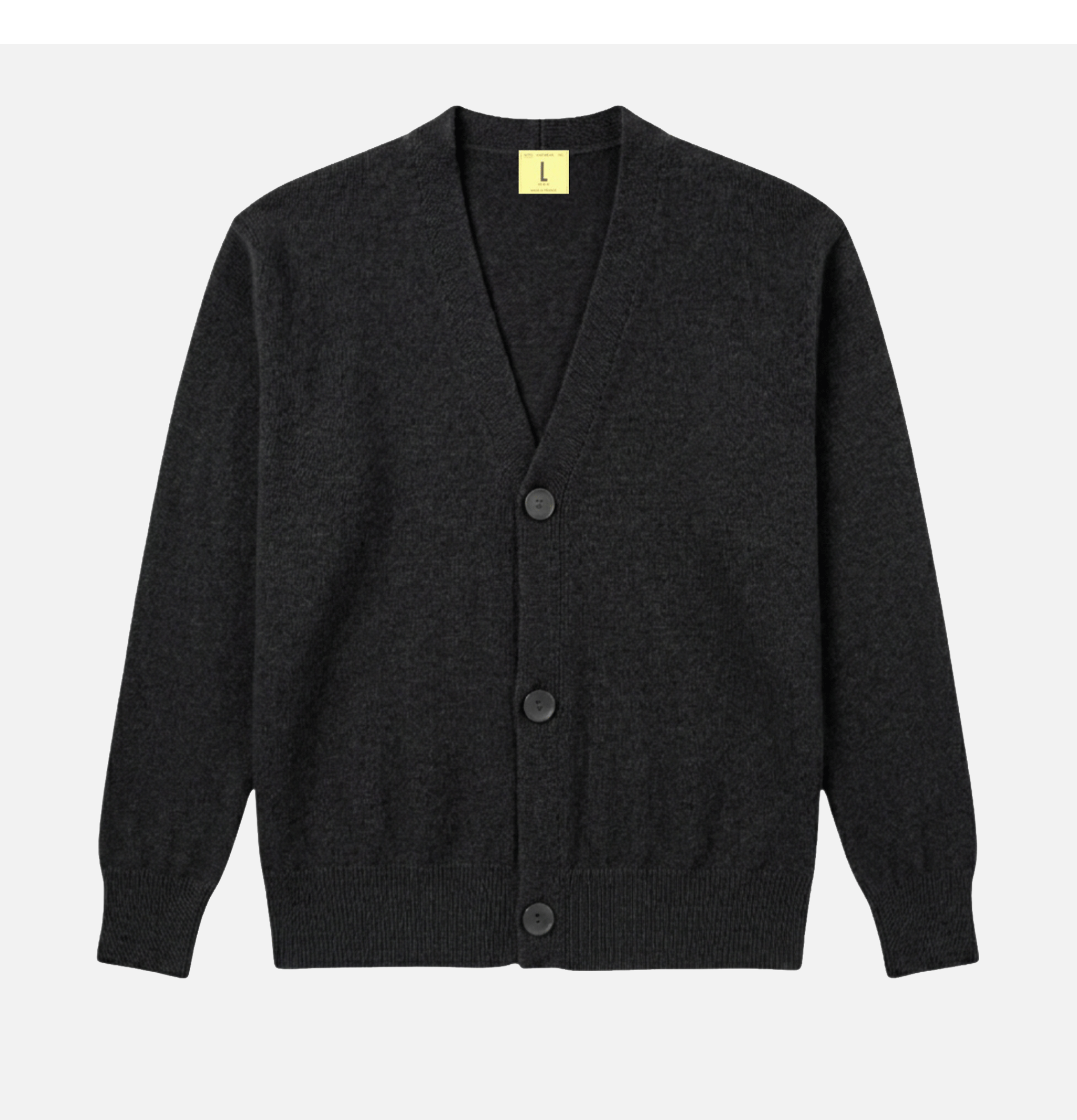 Nitto Knitwear Cardigan Armen Charcoal
