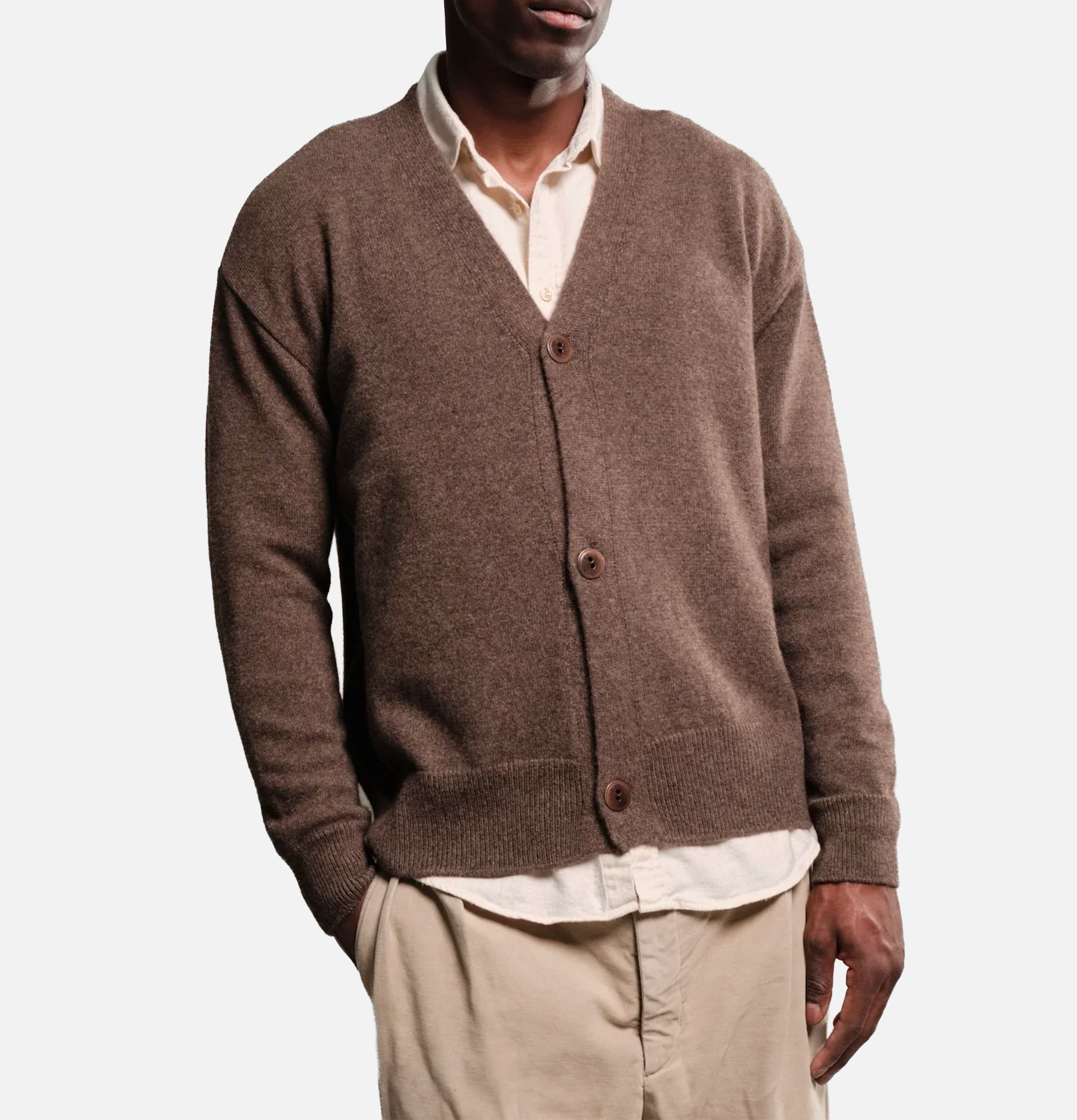 Nitto Knitwear Armen Cardigan Mocha