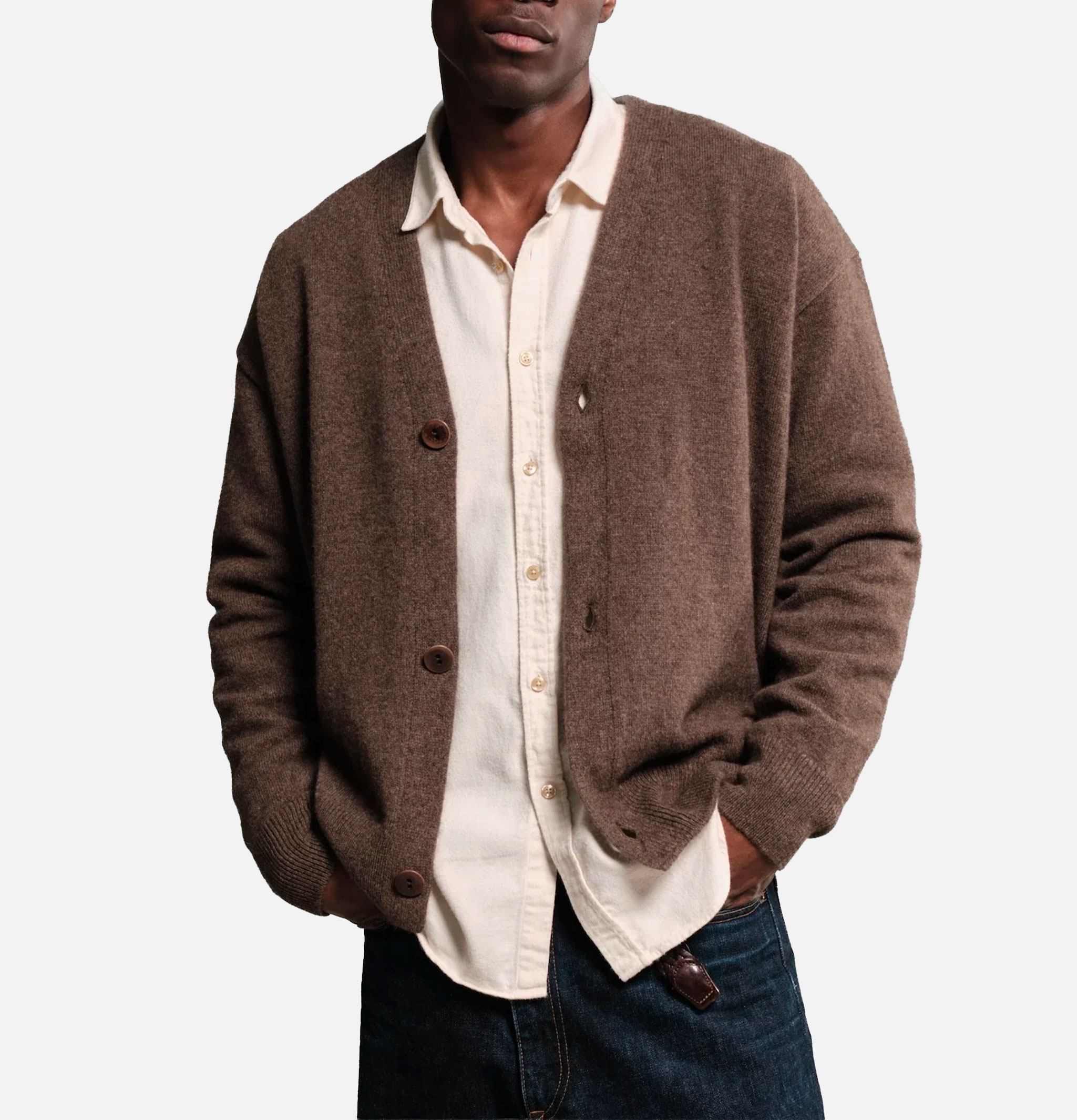 Nitto Knitwear Armen Cardigan Mocha