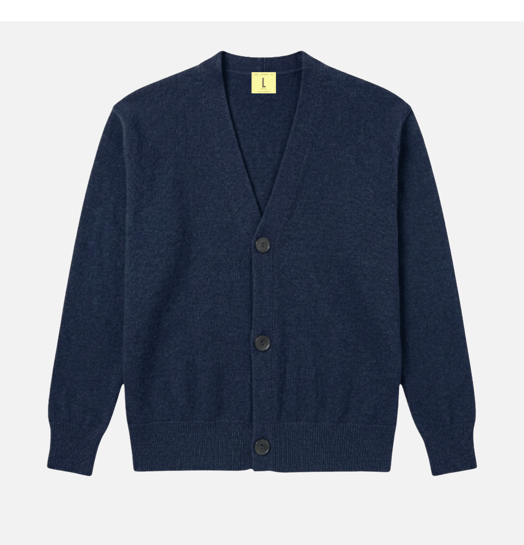 Nitto Knitwear Armen Cardigan Navy Mix