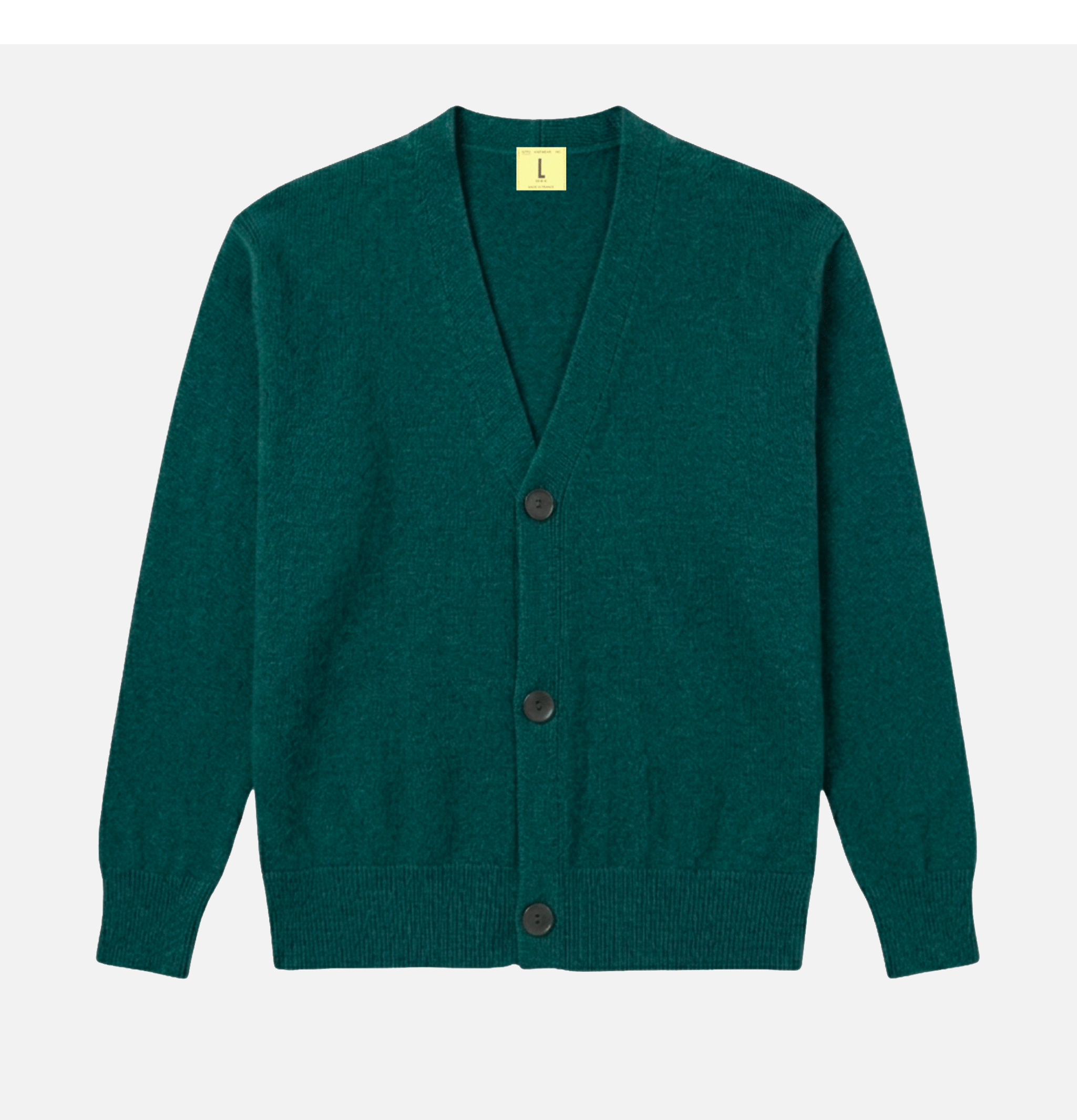 Nitto Knitwear Armen Cardigan in Sacramento Green