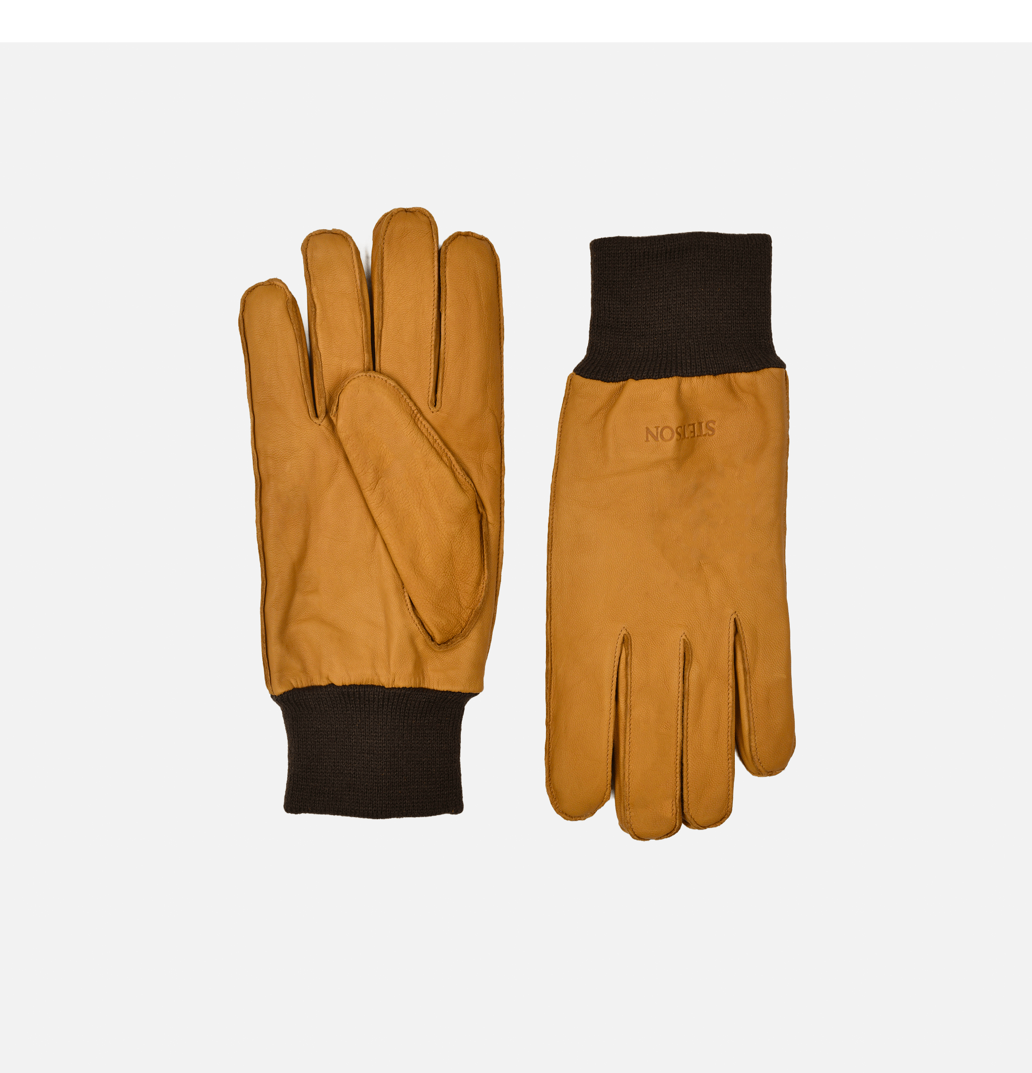 Stetson Gants Cuir Souple Goat Ocre