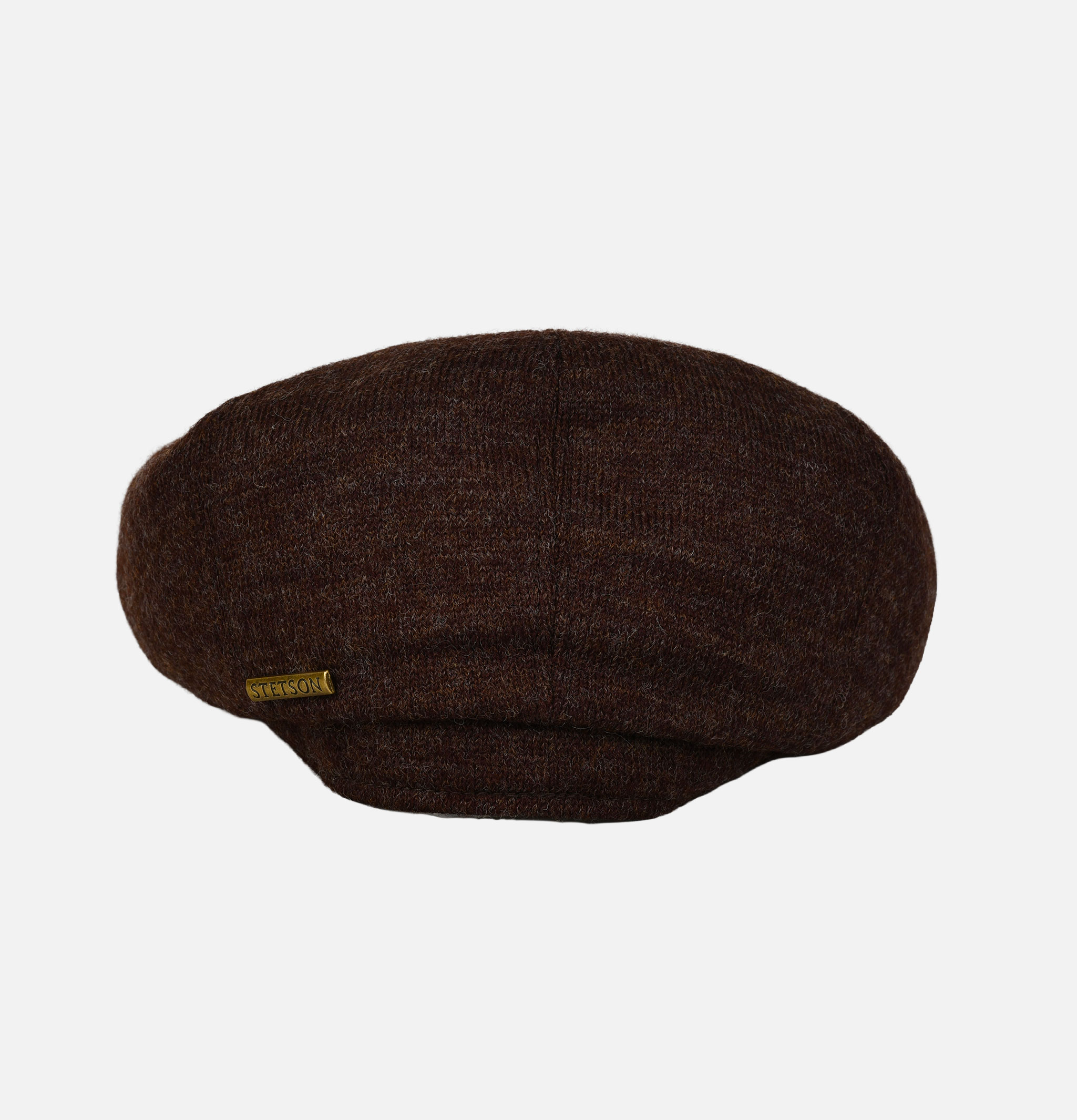Stetson Casquette Hatteras Jersey Merino Marron