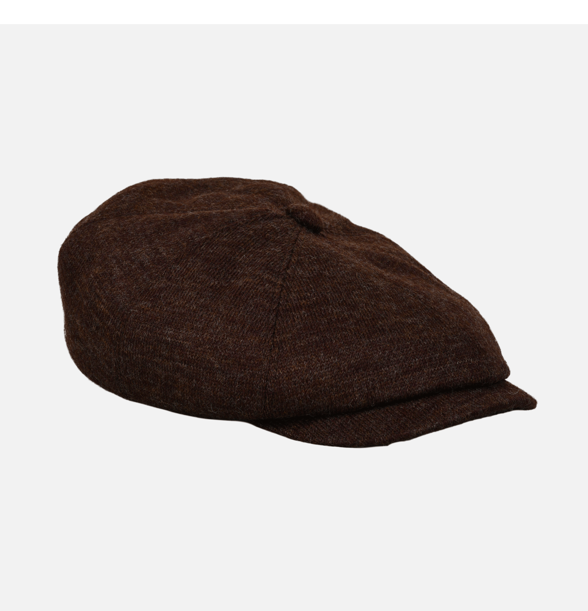 Stetson Casquette Hatteras Jersey Merino Marron