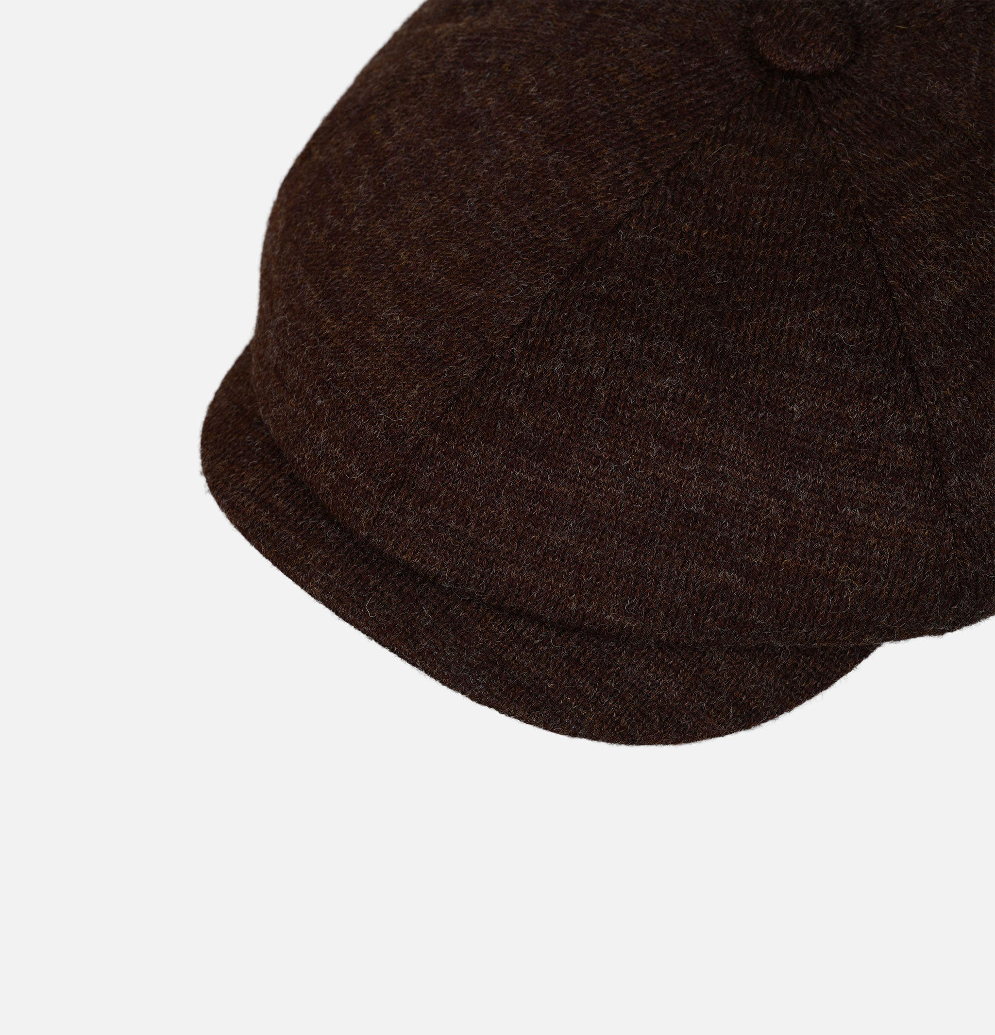Stetson Casquette Hatteras Jersey Merino Marron