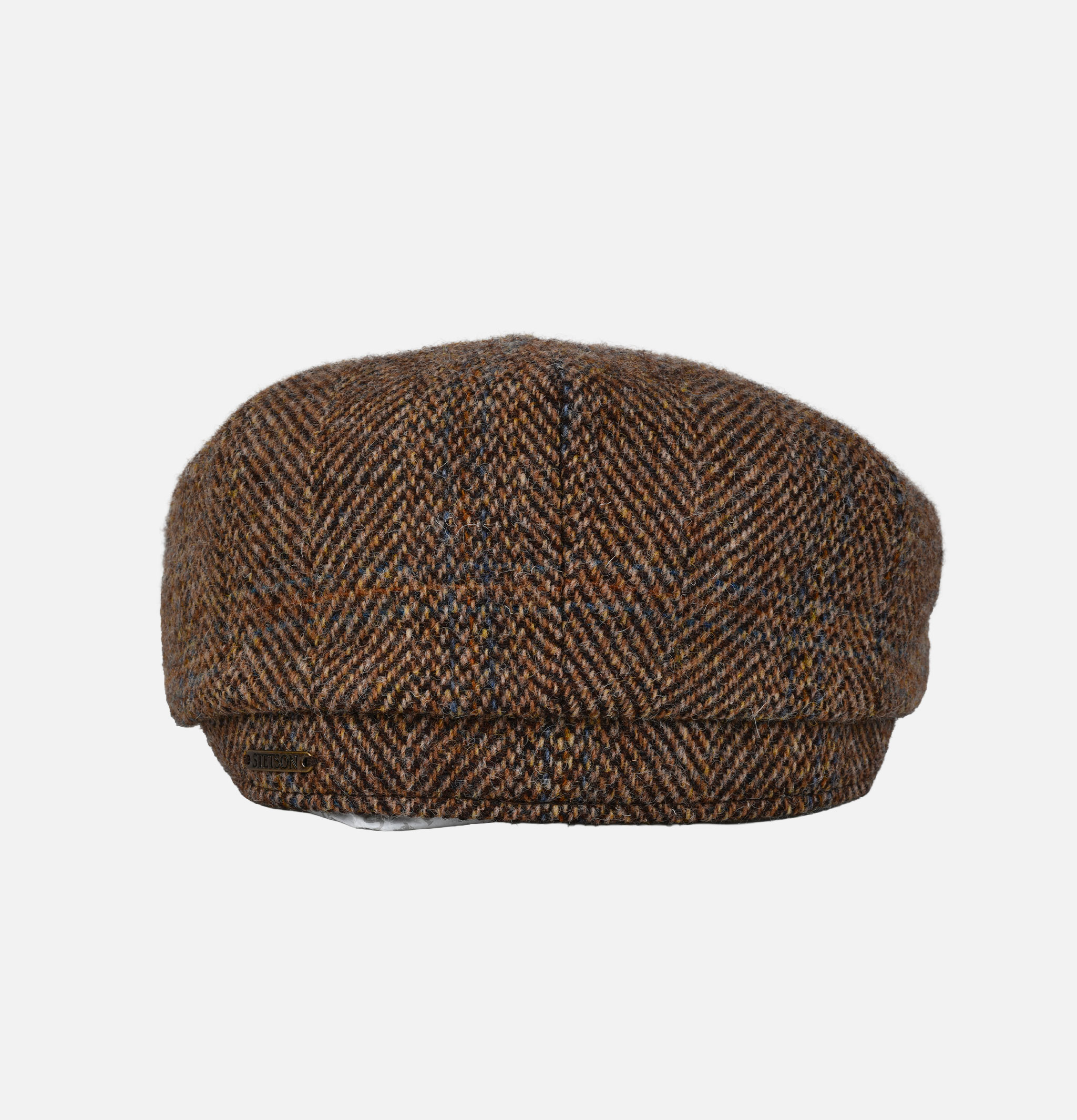 Stetson Casquette Hatteras Tweed Marron
