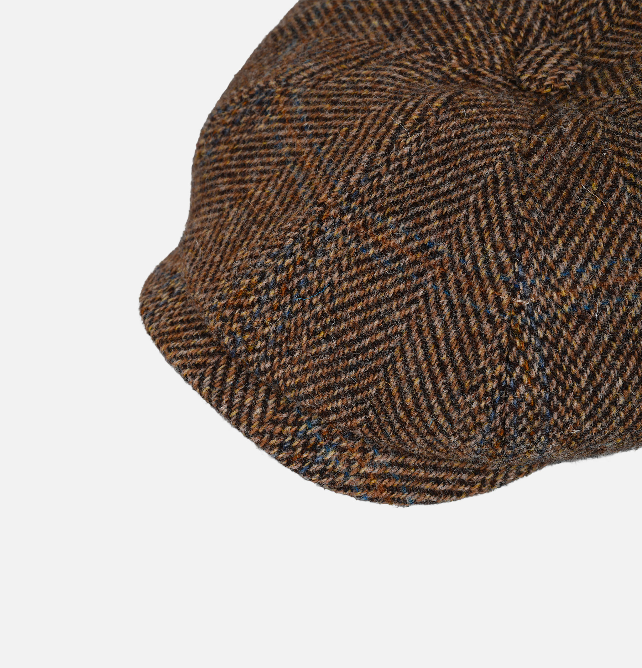 Stetson Casquette Hatteras Tweed Marron