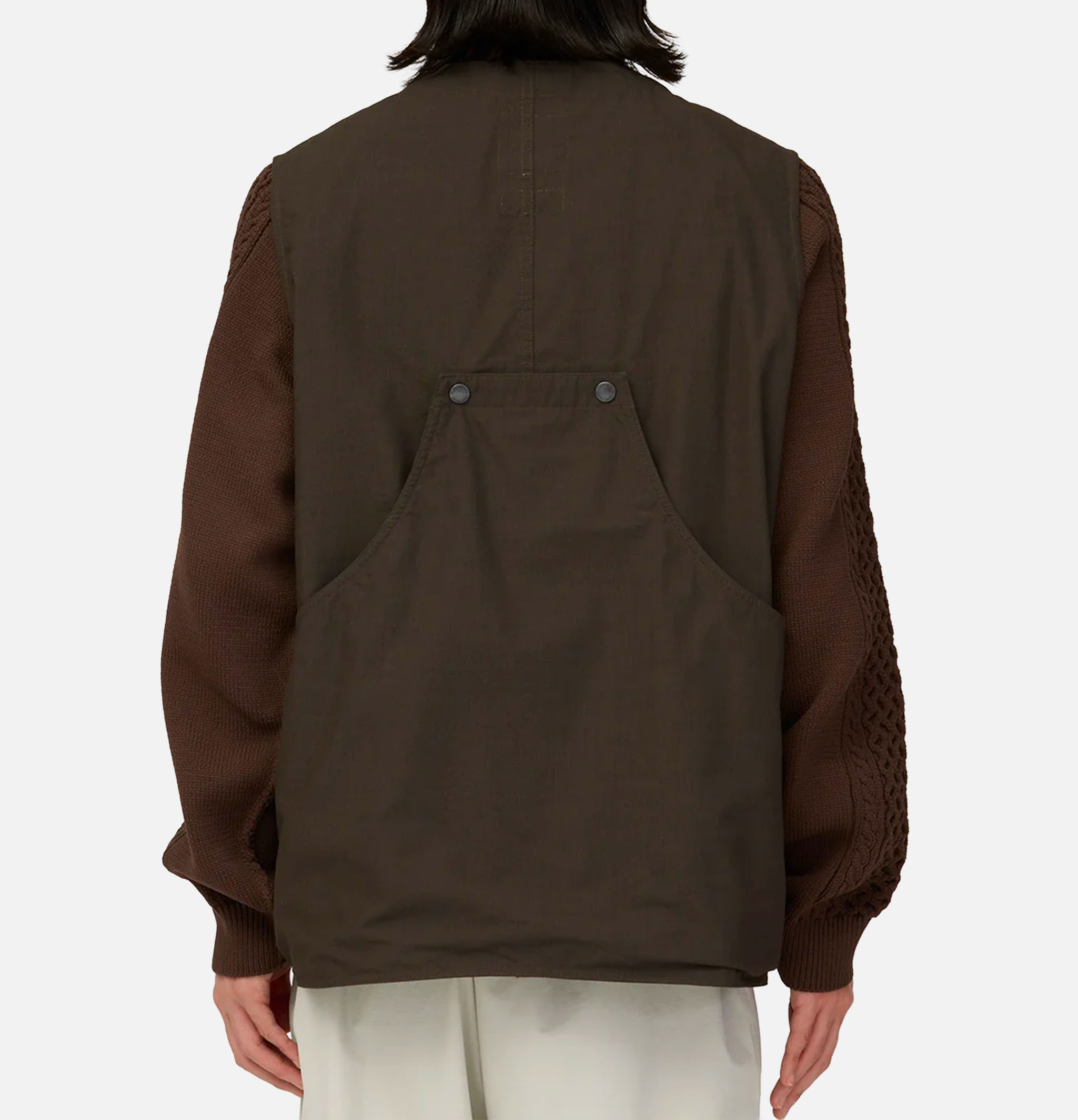 Snow Peak Veste Hybrid Takibi Marron Foncé