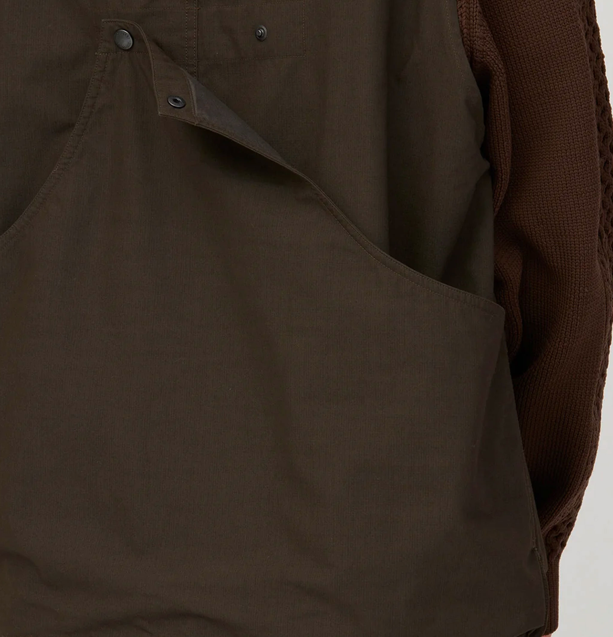 Snow Peak Hybrid Takibi Dark Brown Vest