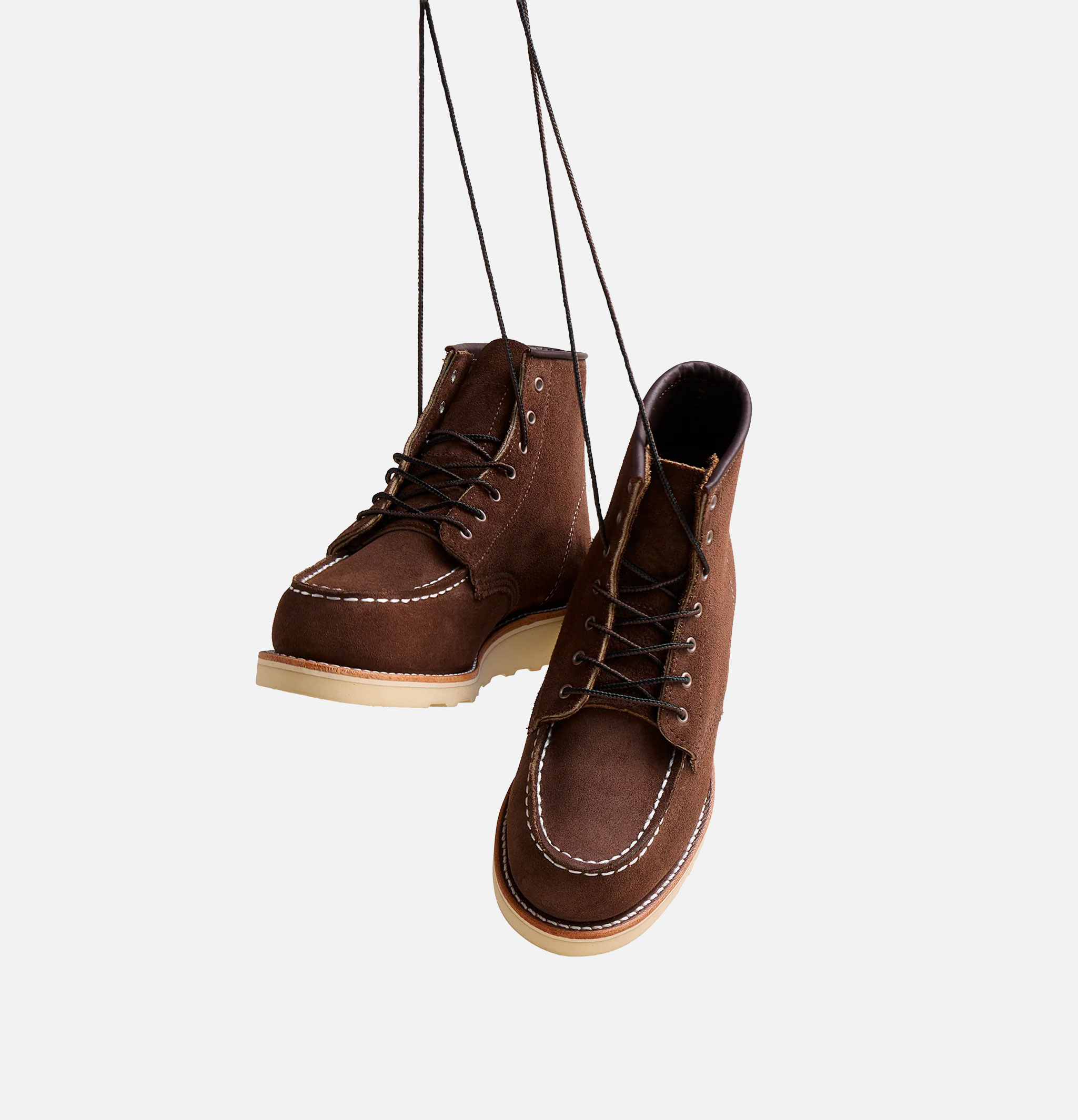 Red Wing Bottes 3476 6'' Moc Toe Muleskinner Chocolat