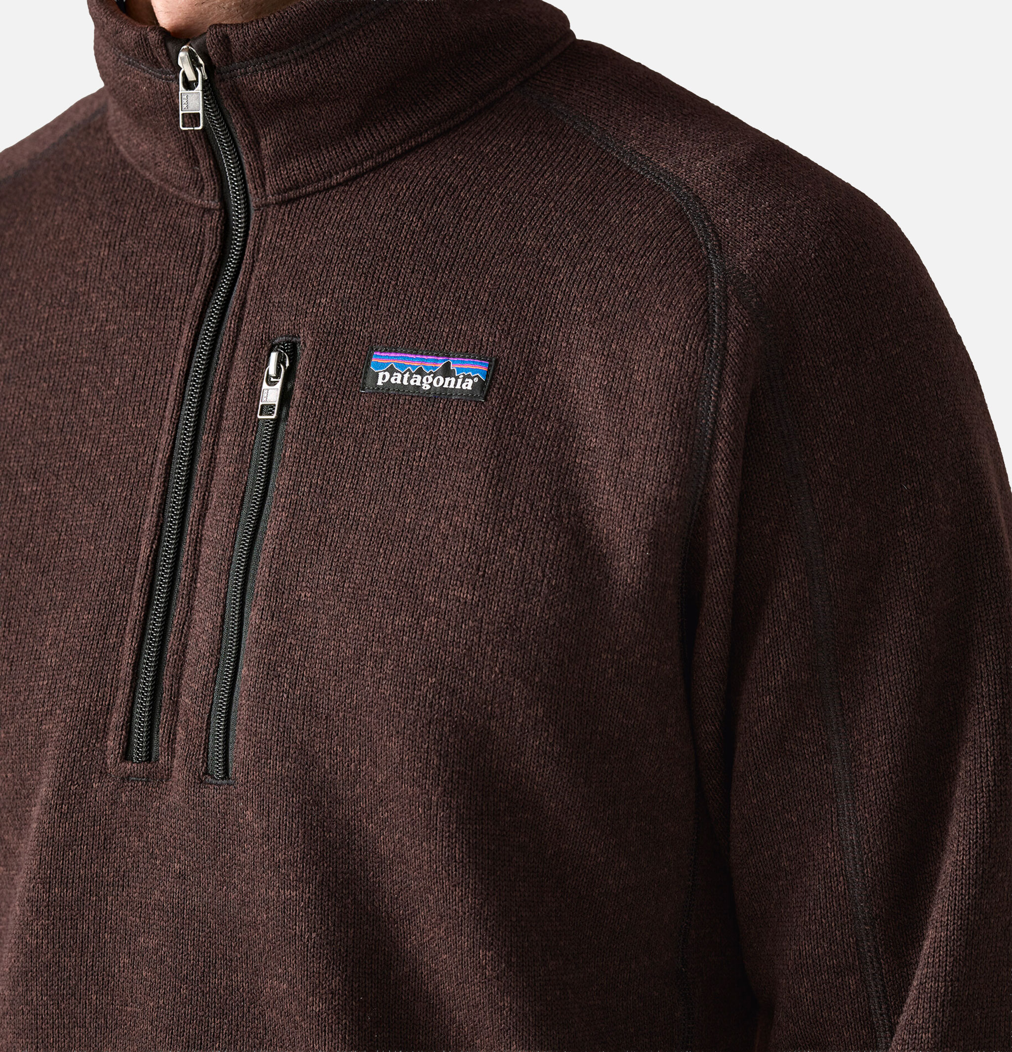 Patagonia Better Sweater® 1/4-Zip Fleece Den Brown