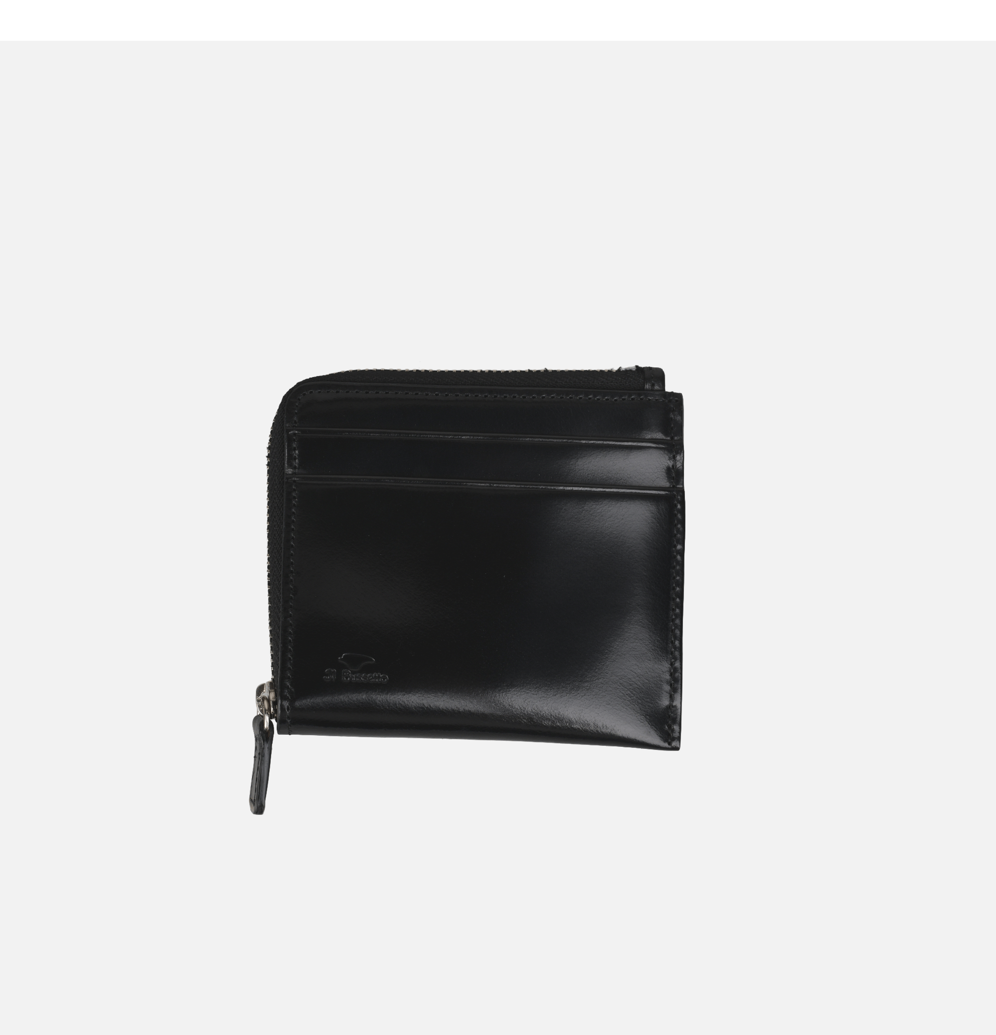 Il Bussetto Black Zip Wallet