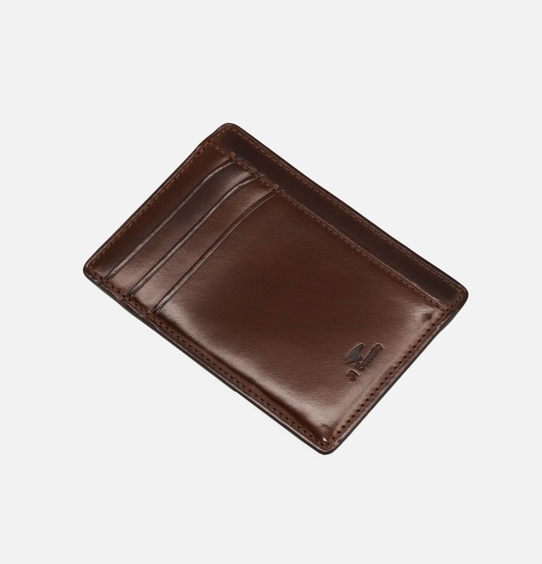 Il Bussetto Card And Document Case Dark Brown