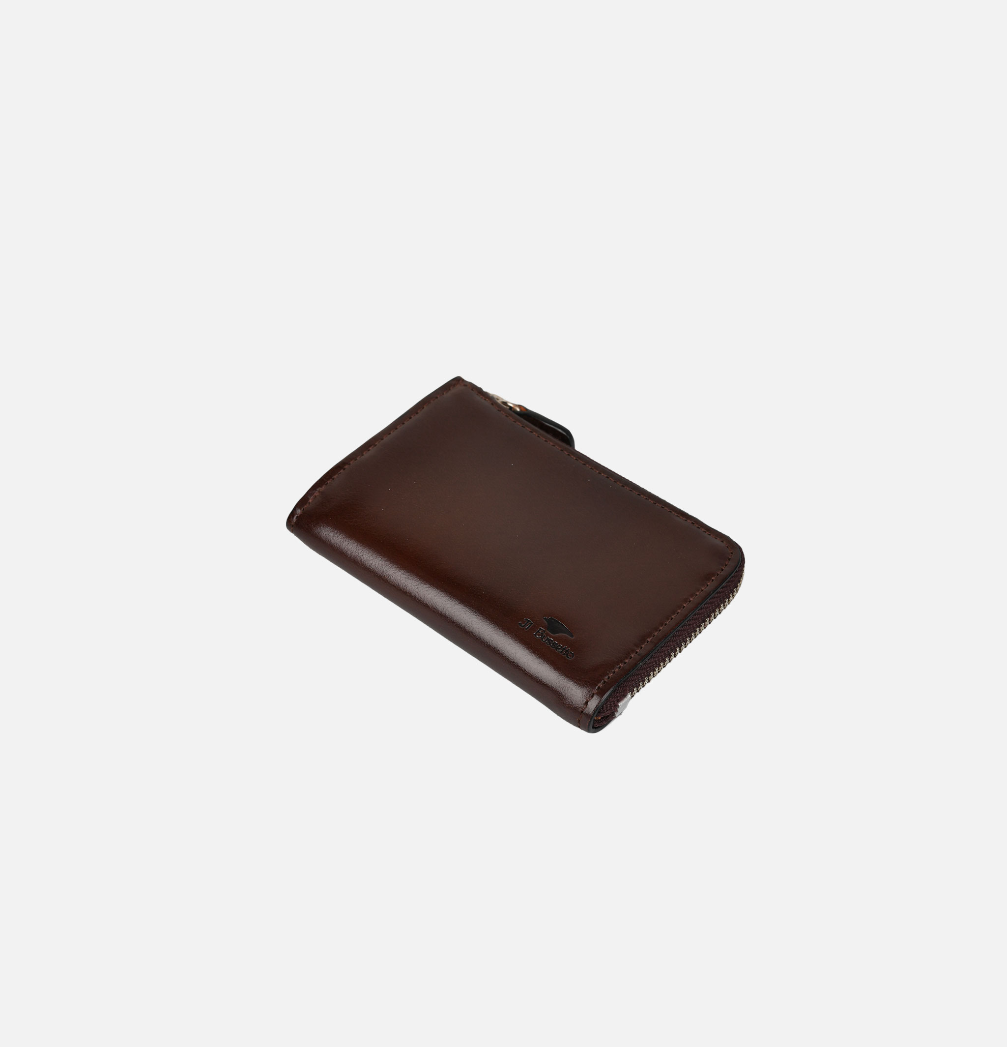 Il Bussetto Isola Small Wallet, Dark Brown