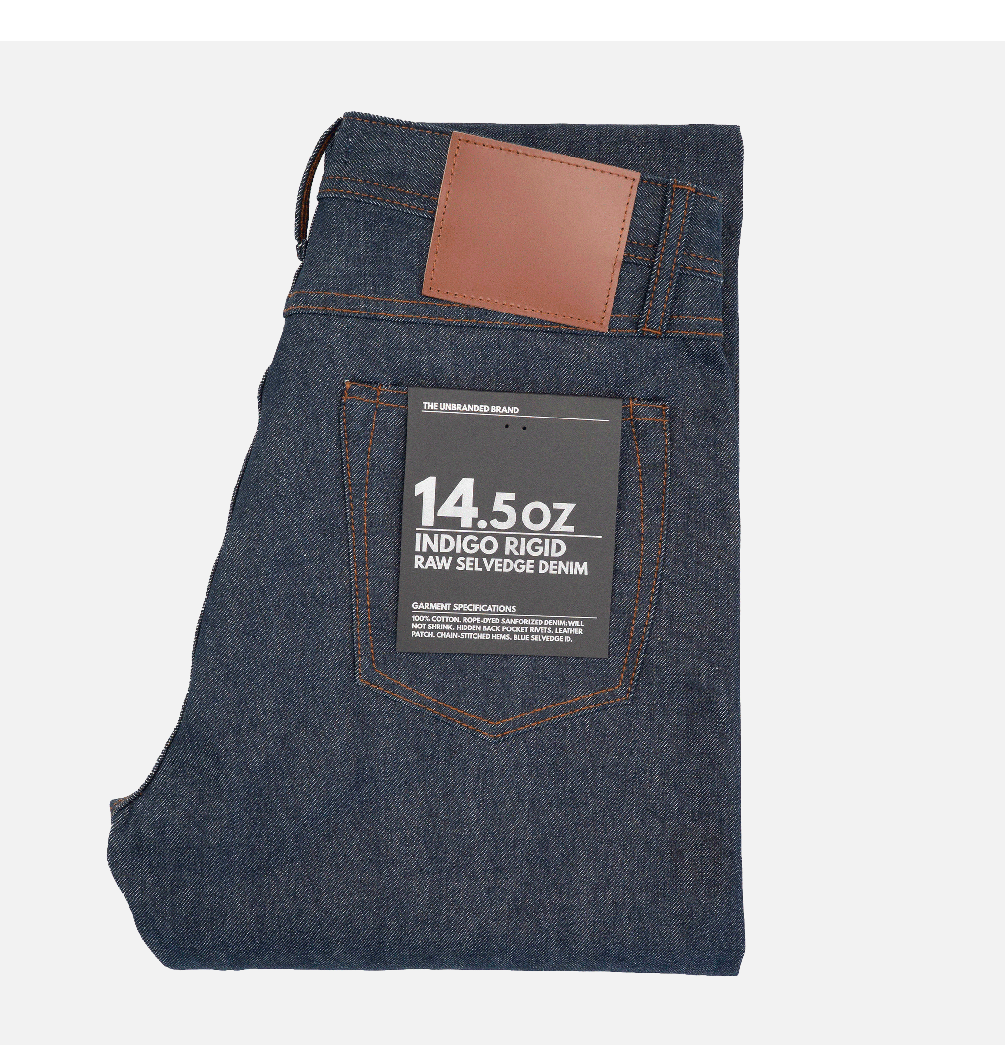 The Unbranded Brand Relaxed Straight 14.5oz Indigo