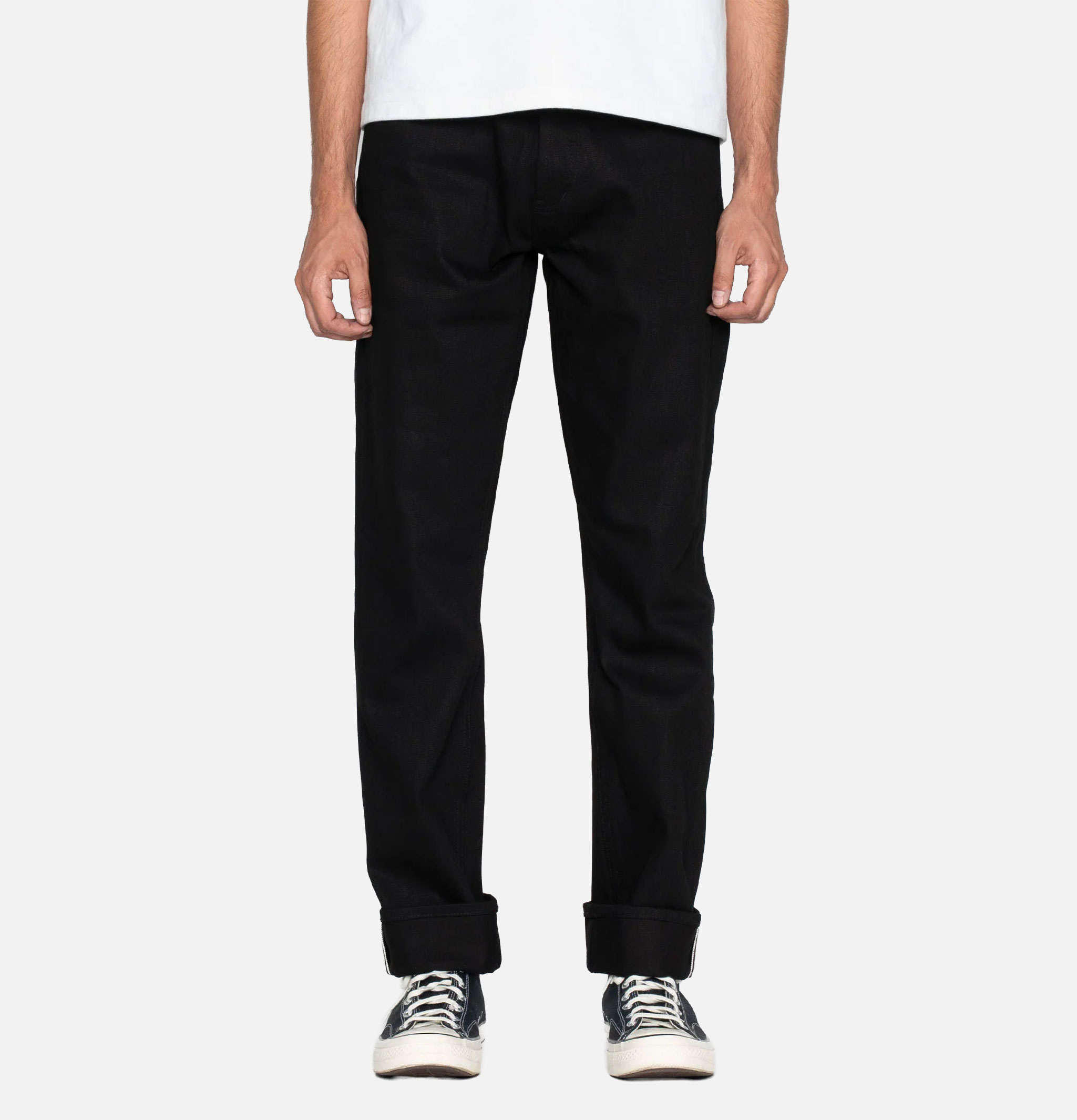 The Unbranded Brand | 848 Relaxed Straight 14.5oz Black | Royalcheese