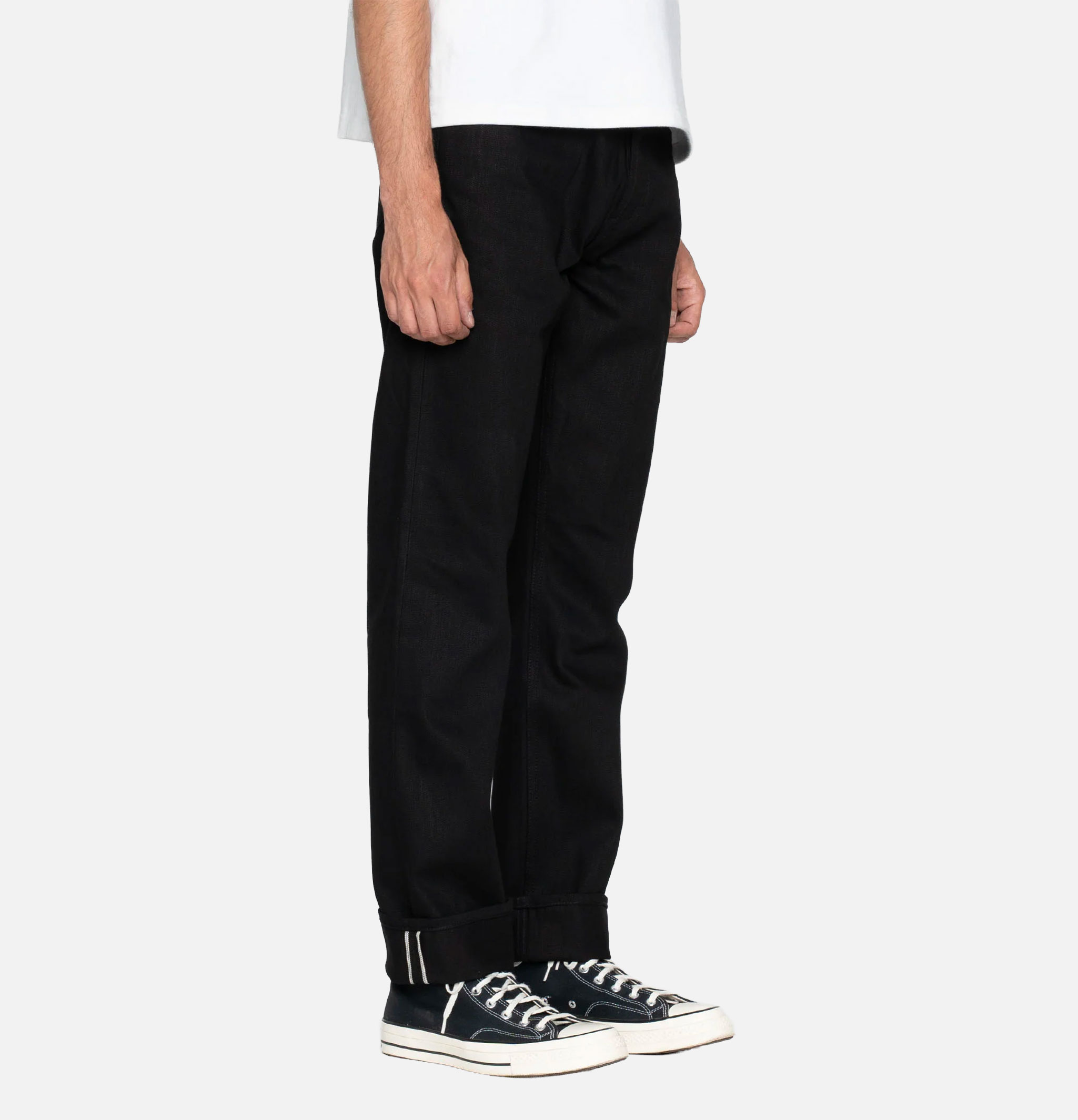 The Unbranded Brand UB848 Relaxed Straight 14.5oz Black