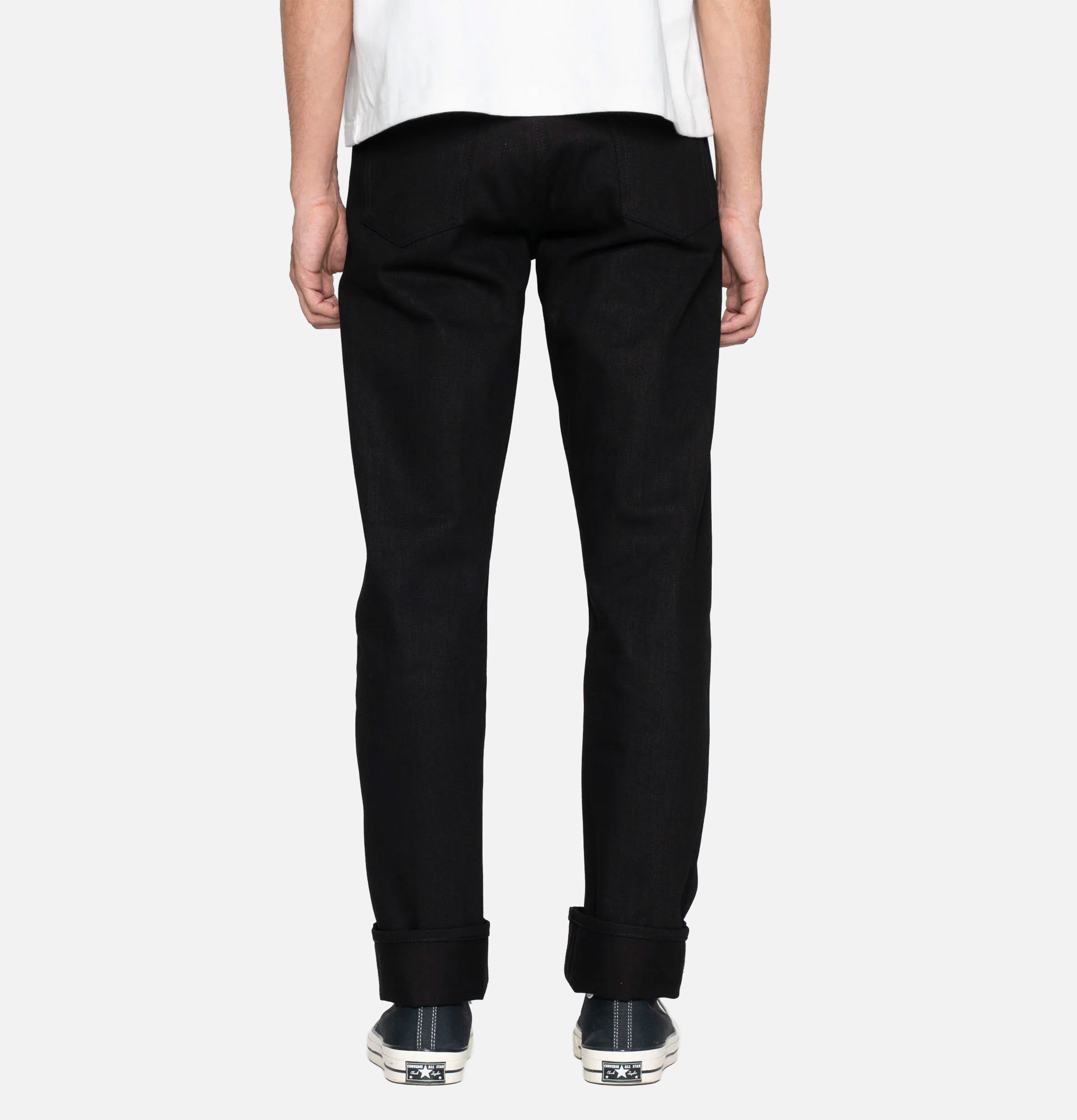 The Unbranded Brand UB848 Relaxed Straight 14.5oz Black