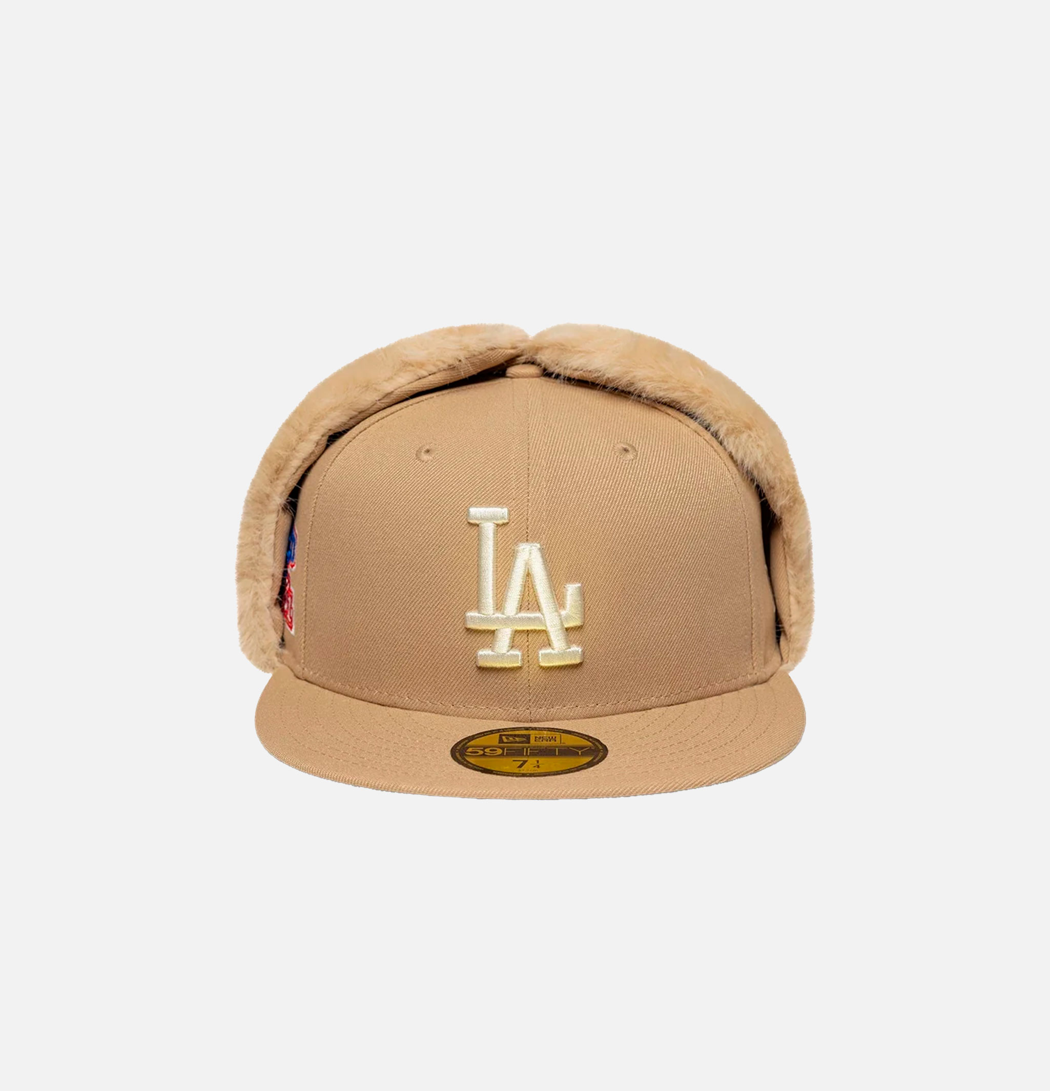 New Era 59FIFTY Los Angeles Dog Ear Cap Beige