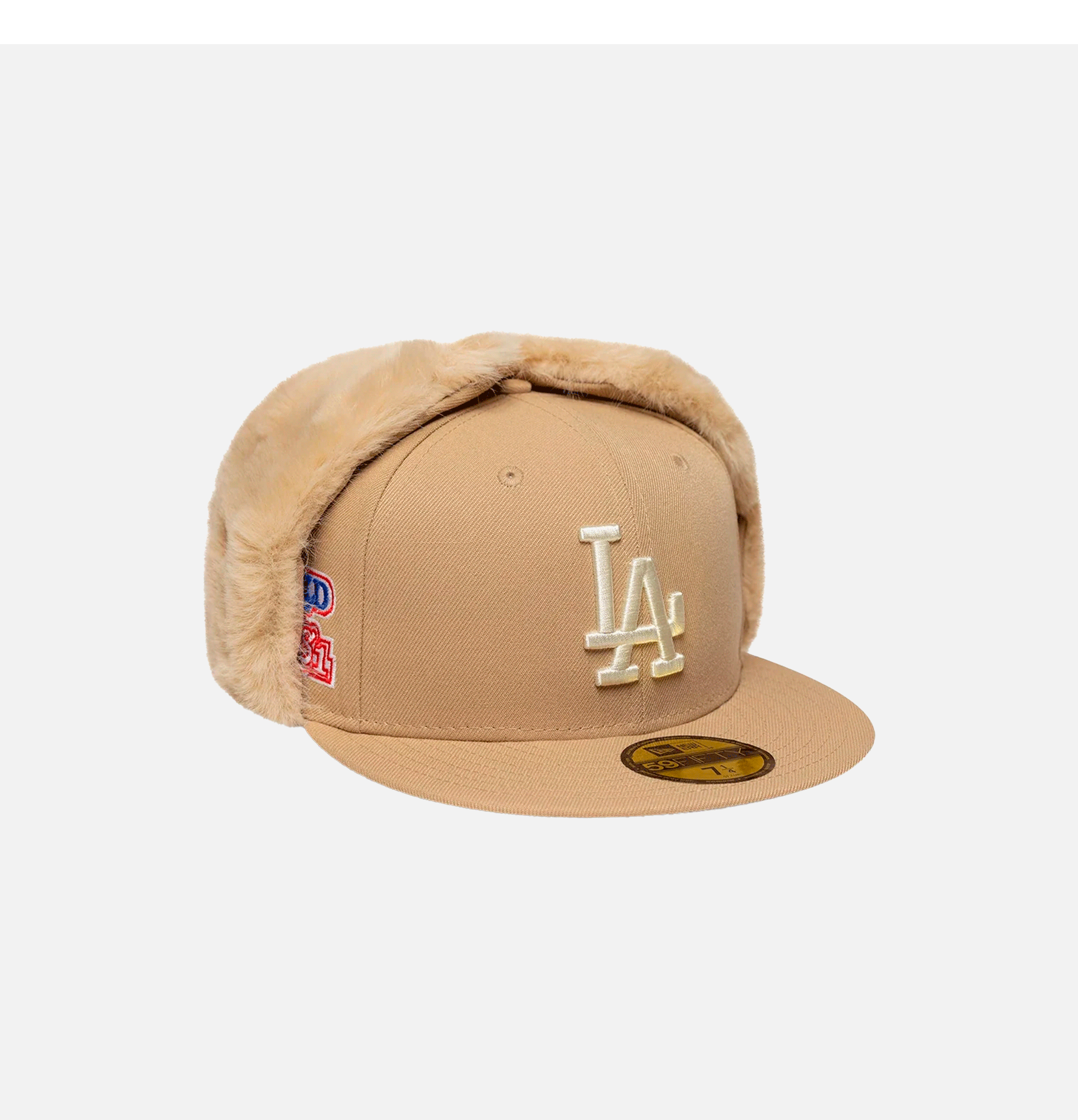 New Era Casquette 59fifty Dog Ear Los Angeles Beige