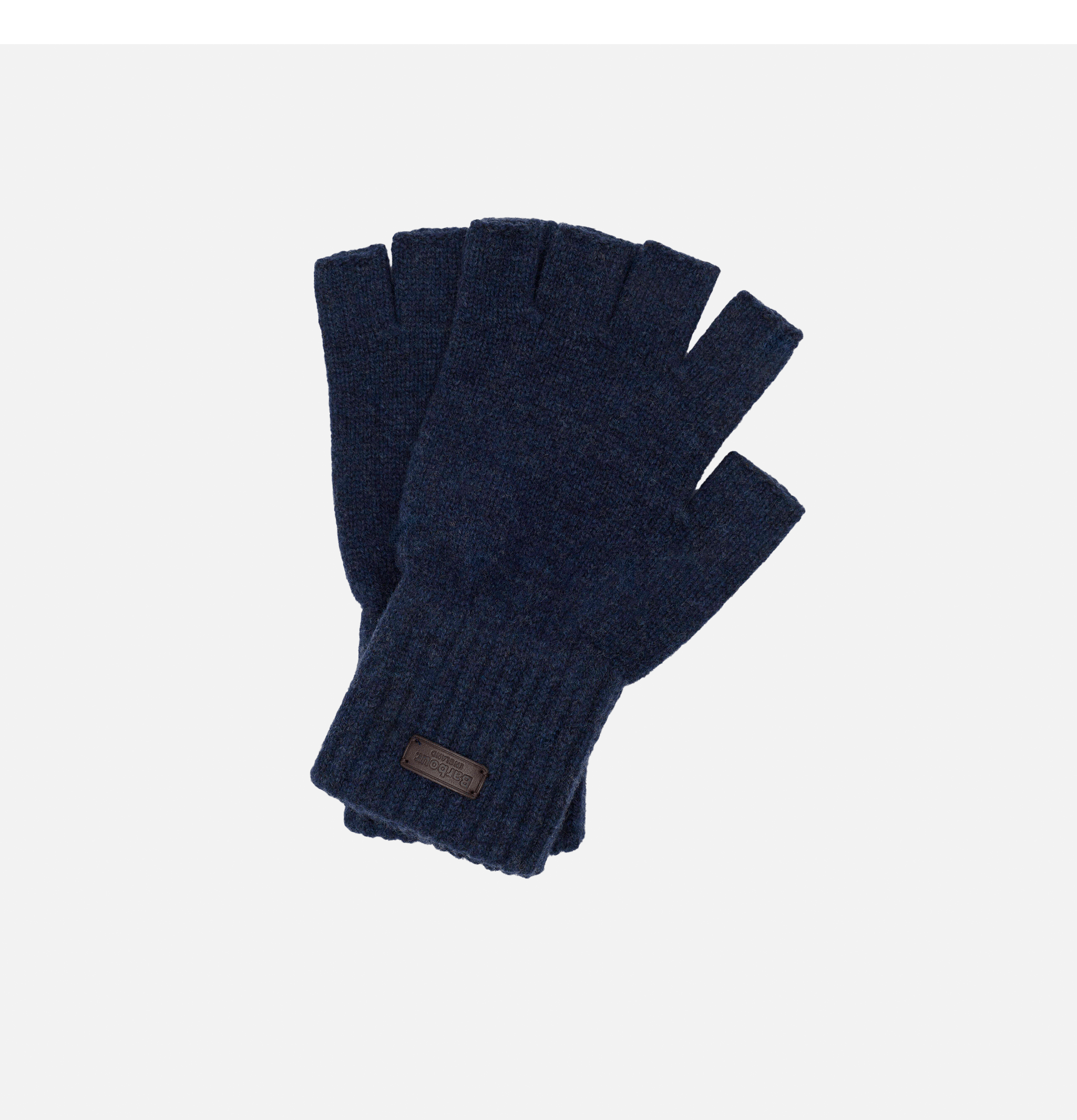 Barbour Mitaines en Laine Navy