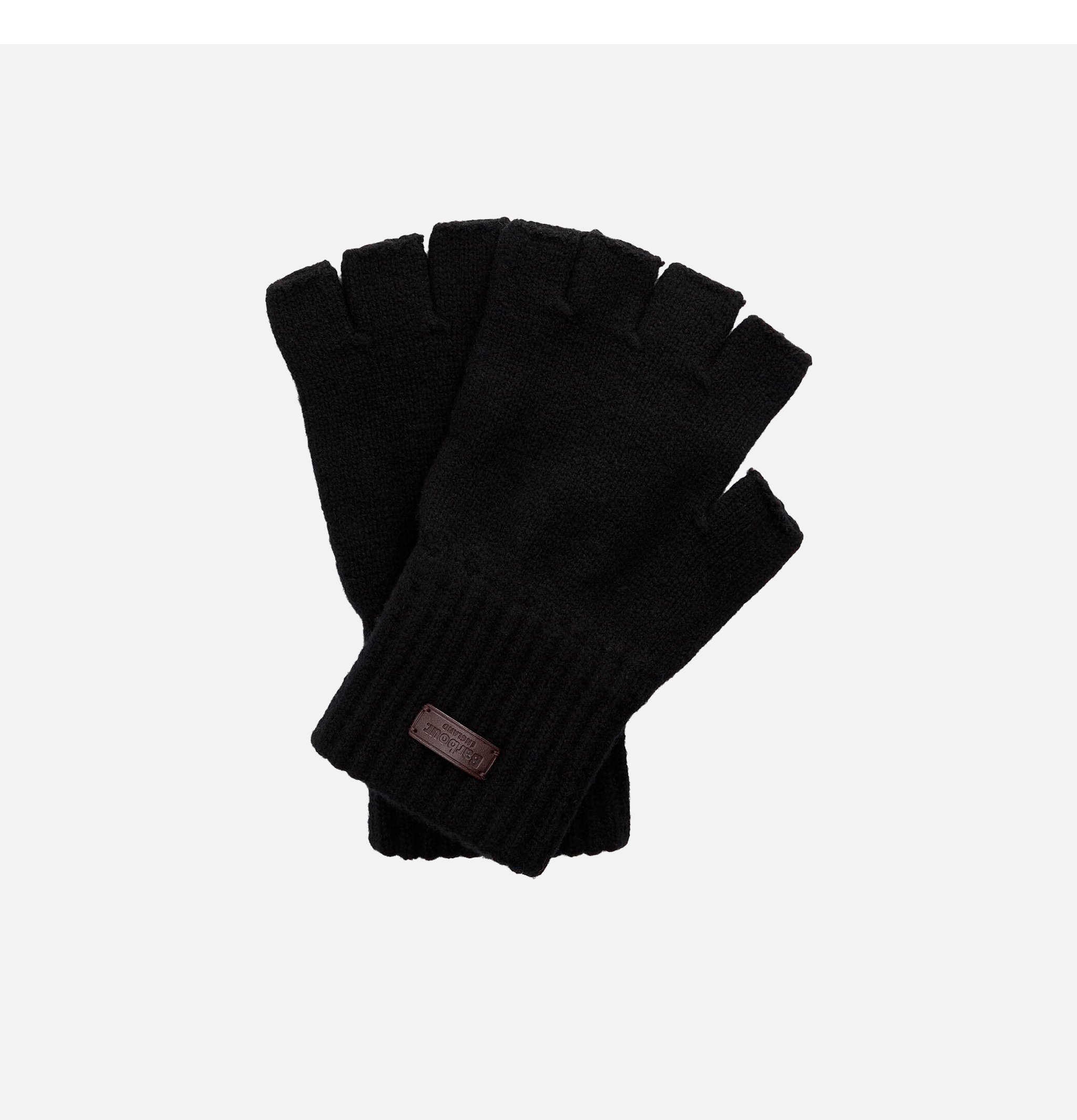 Barbour Mitaines en Laine Noir