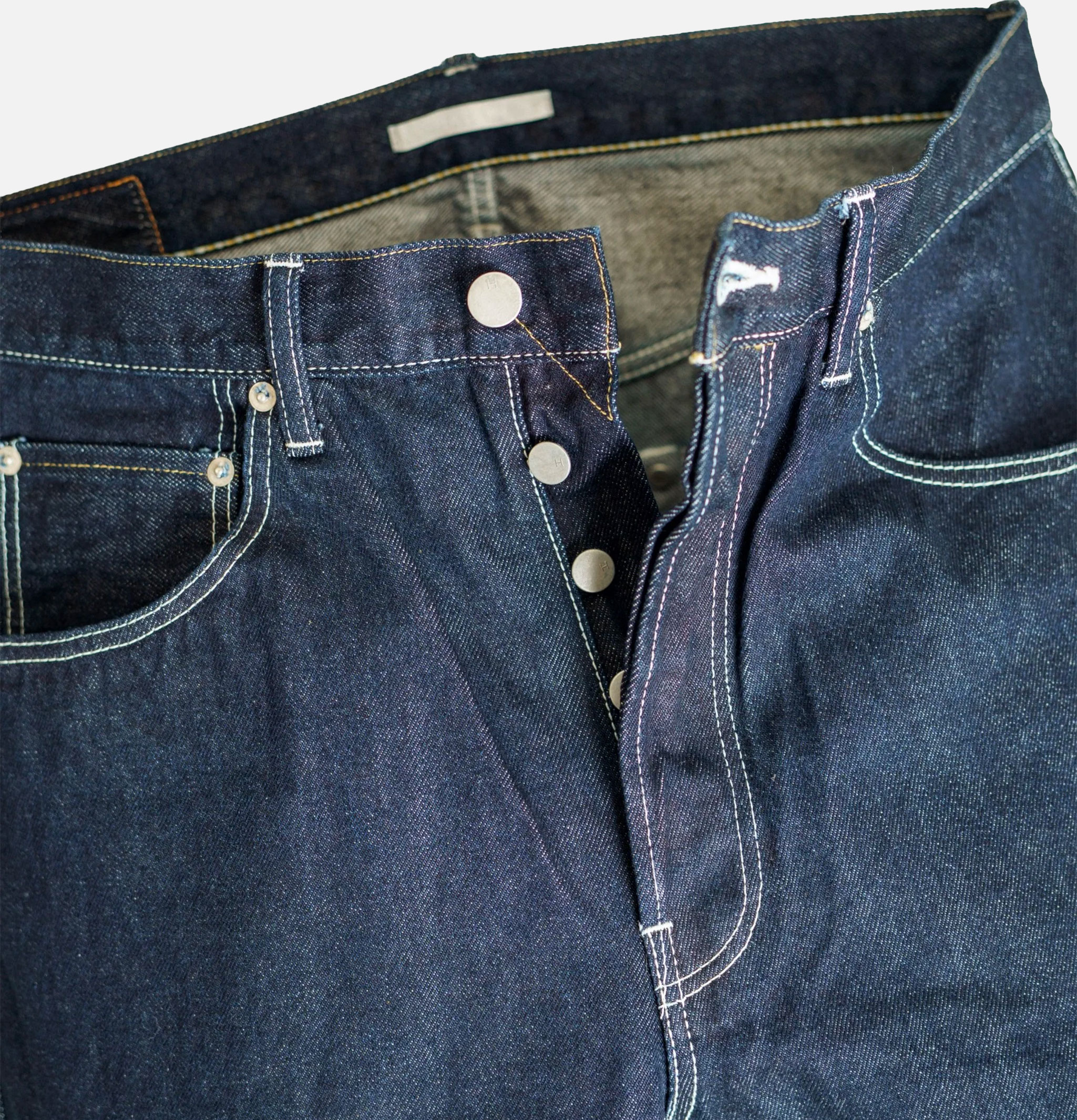 Hatski Jean Denim 01 Loose Tapered One Wash