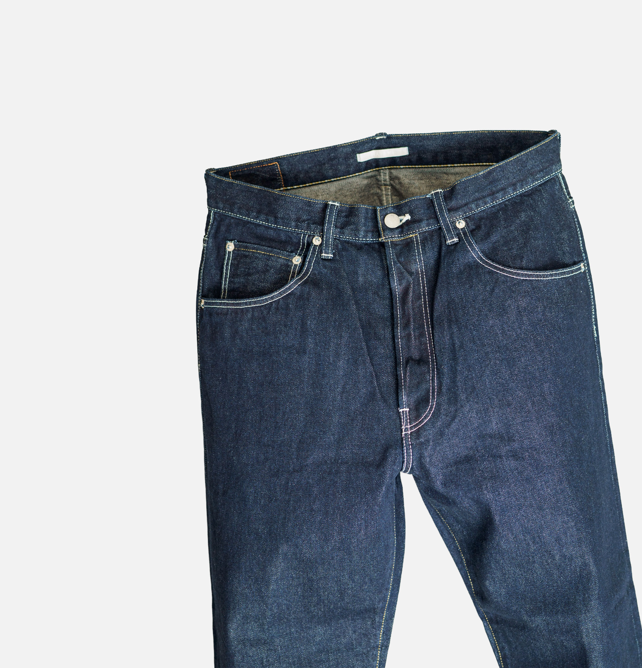 Hatski Jean Denim 01 Loose Tapered One Wash