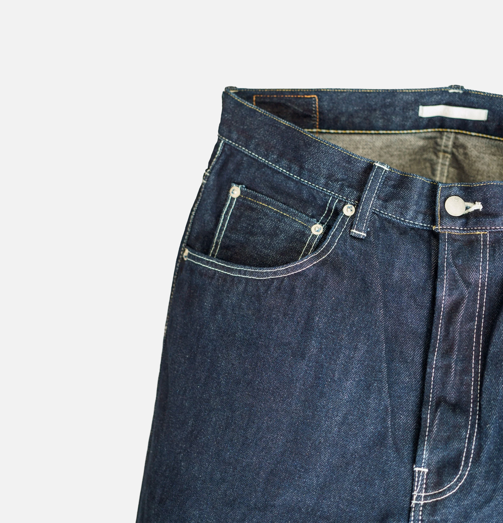 Hatski Jean Denim 01 Loose Tapered One Wash