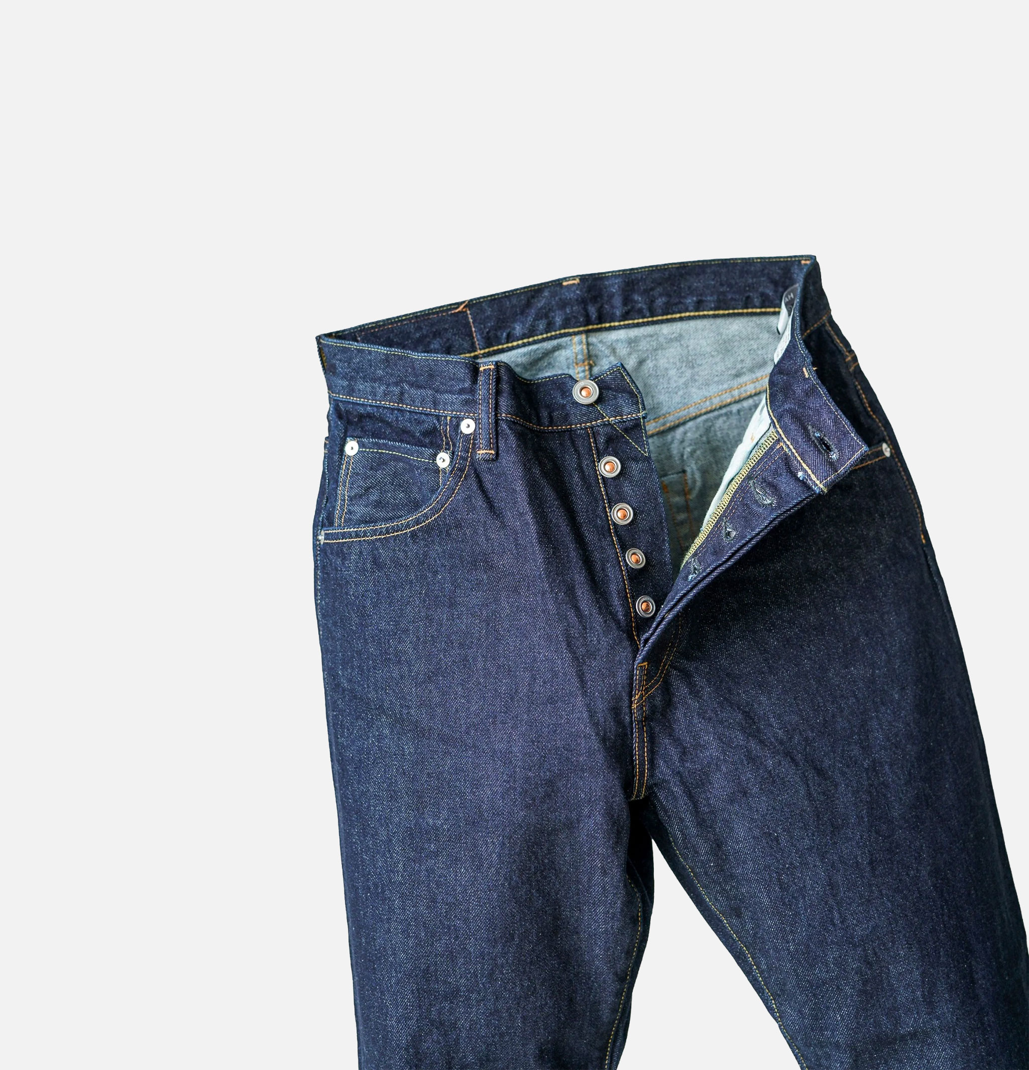 Hatski Denim 01 Loose Tapered One-Wash Jeans