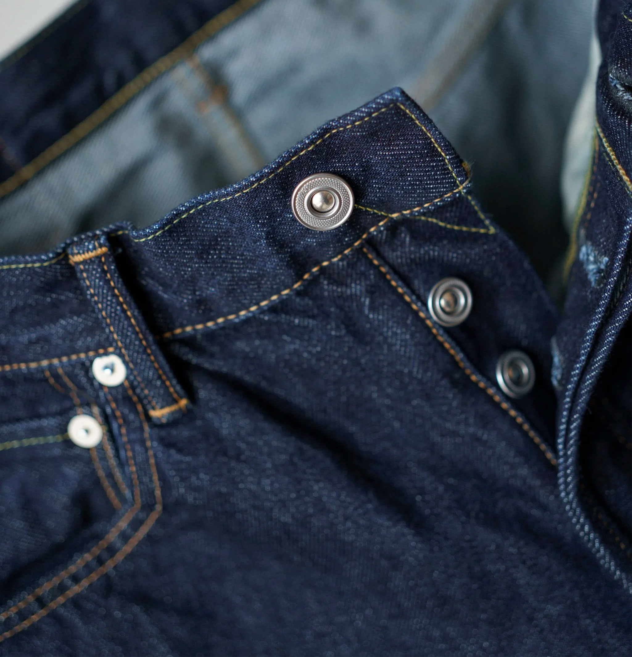 Hatski Denim 03 Wide Tapered One Wash Jeans