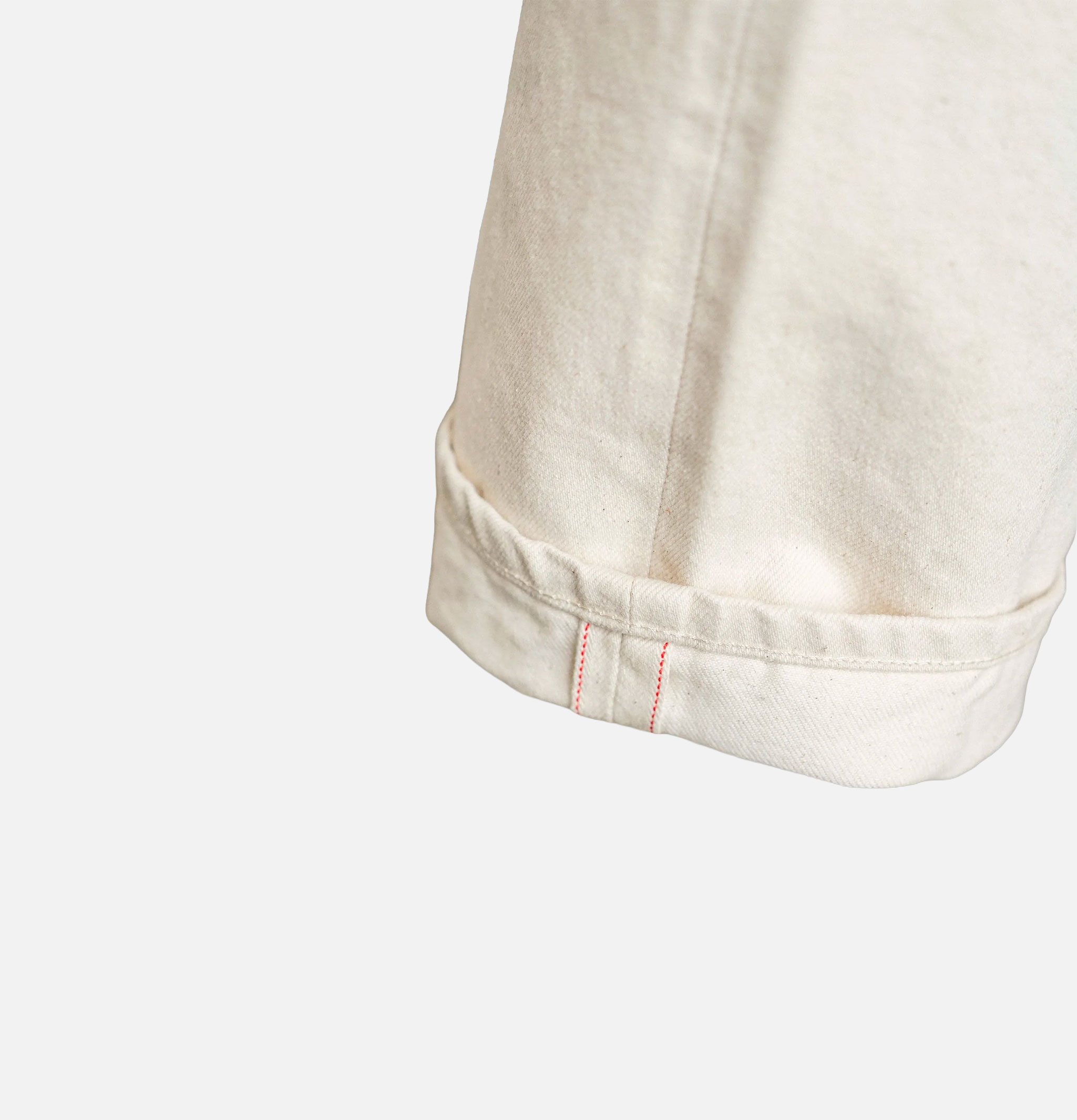 Hatski Denim 03 Jean Wide Tapered Ecru