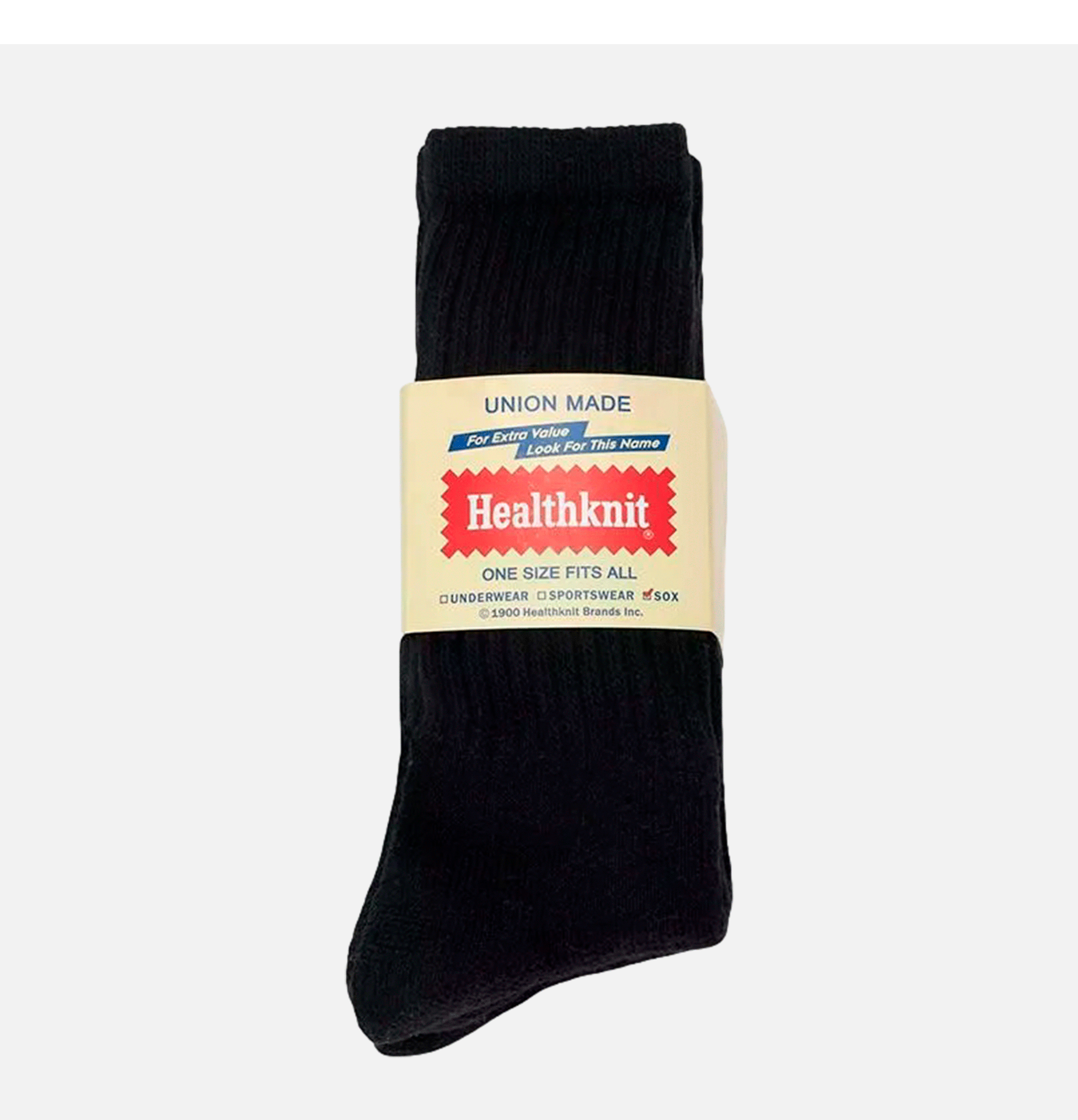HealthKnit Pack de 3 chaussettes Sinker Noires