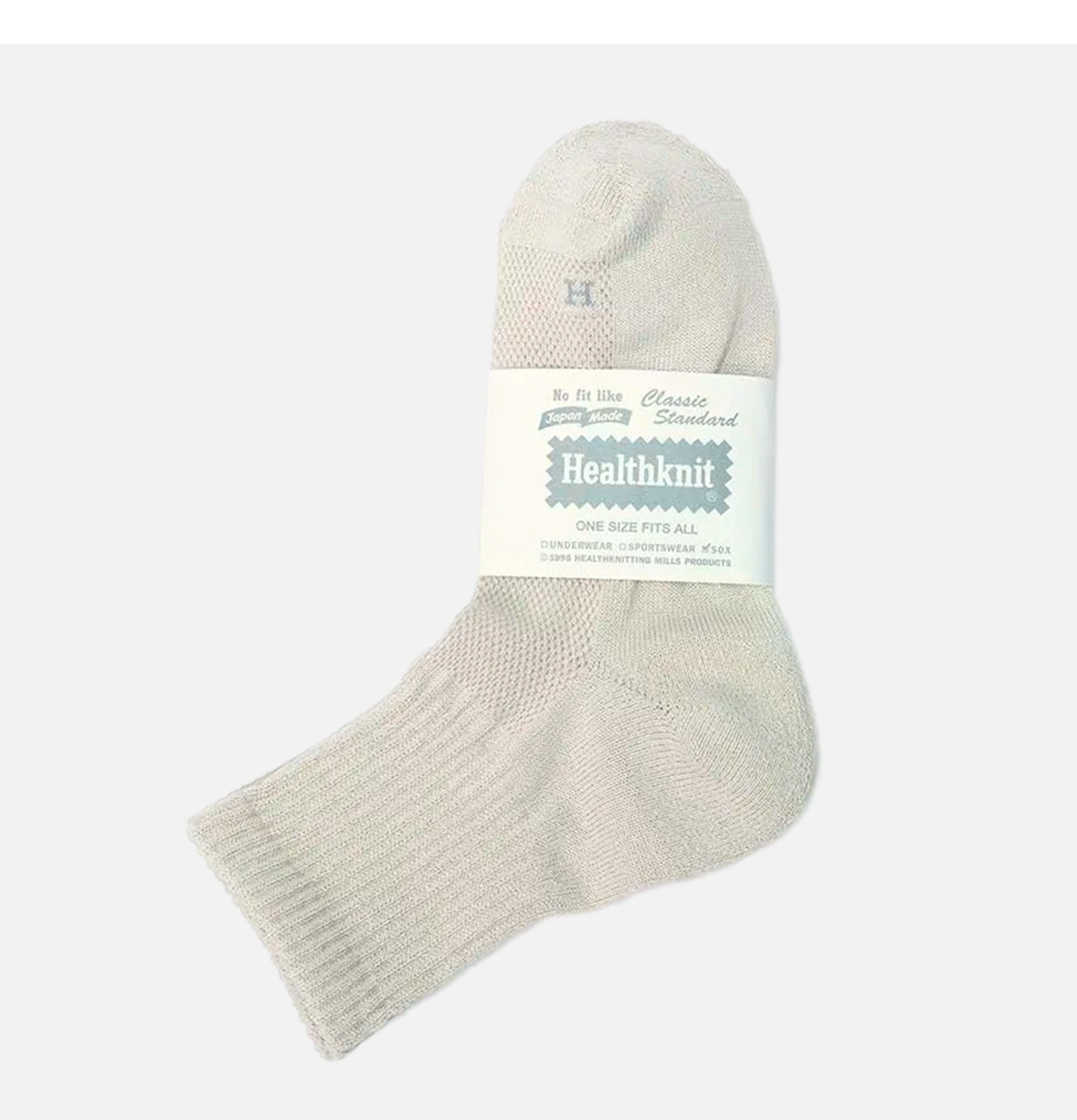 HealthKnit Chaussettes Fil de Papier Beige