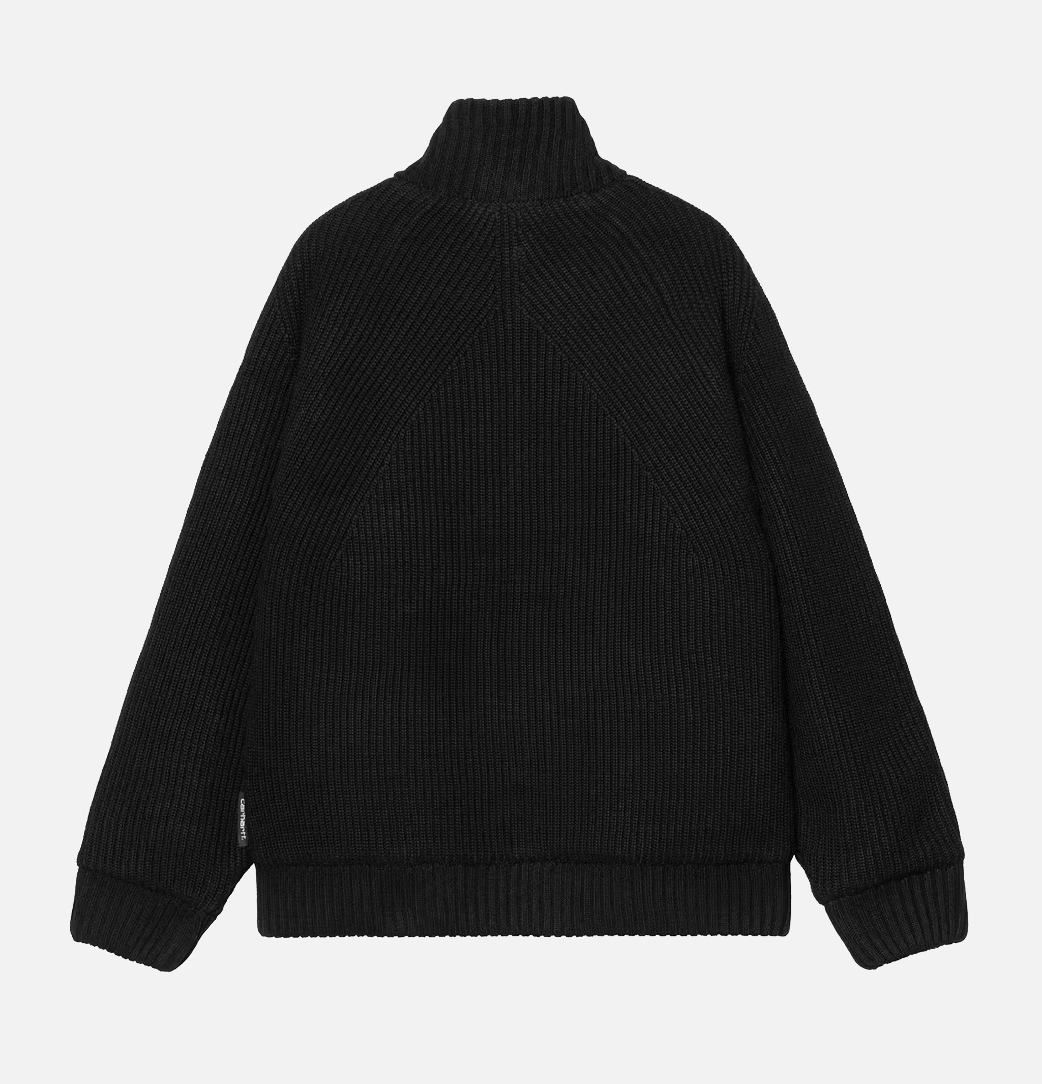 Carhartt WIP Cardigan Zippé Banley Noir