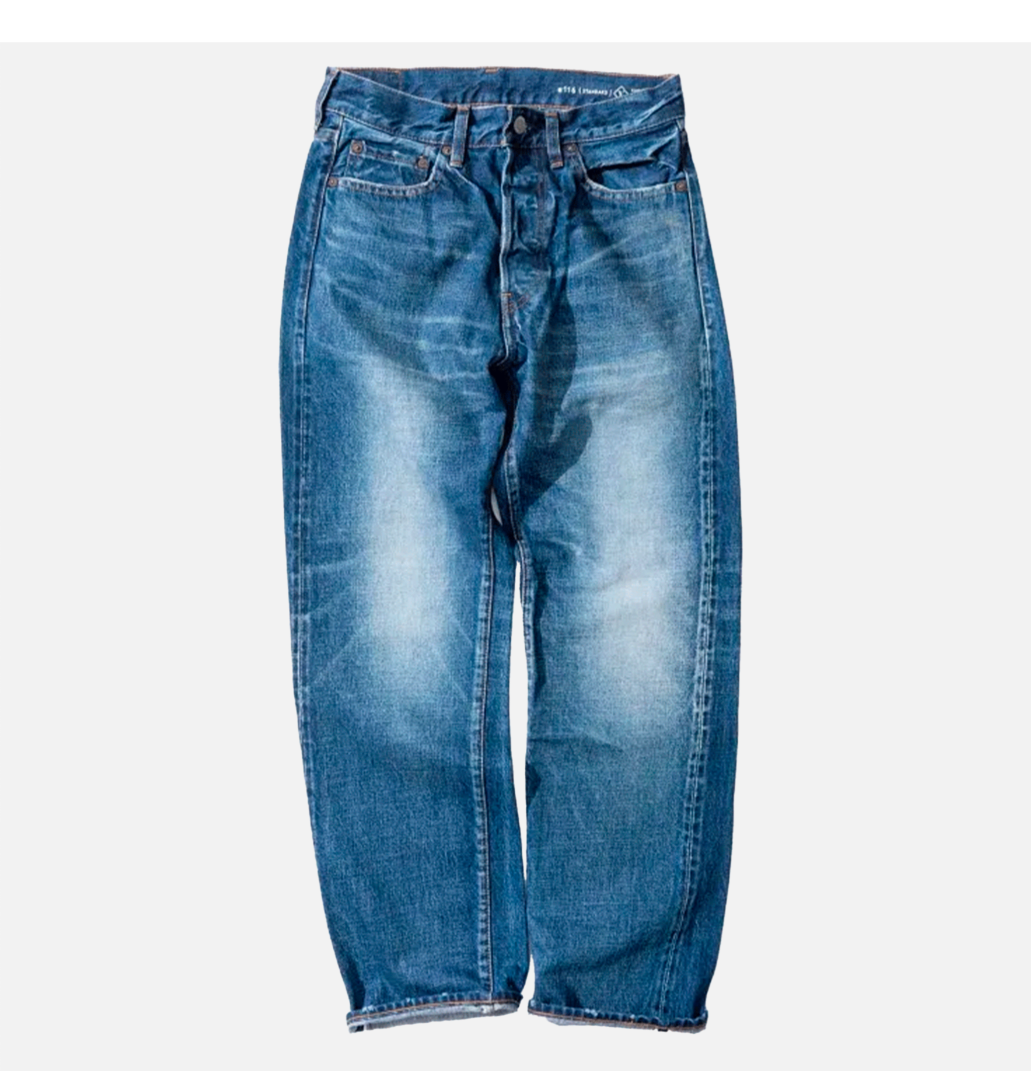 Ordinary Fits Jean Type Standard Used Blue