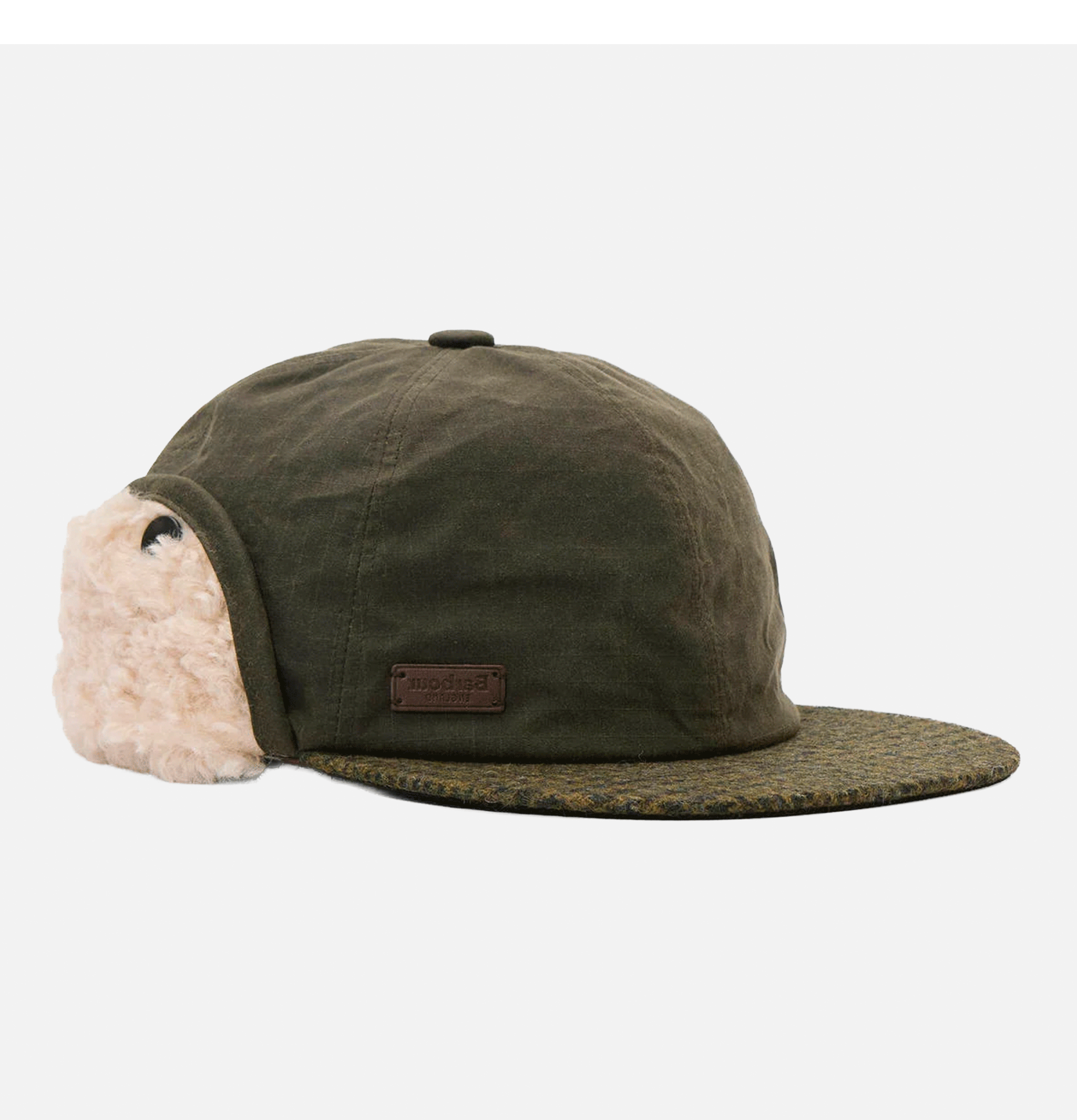 Casquette Barbour x Norbit Waxed Carpenter Archive Olive