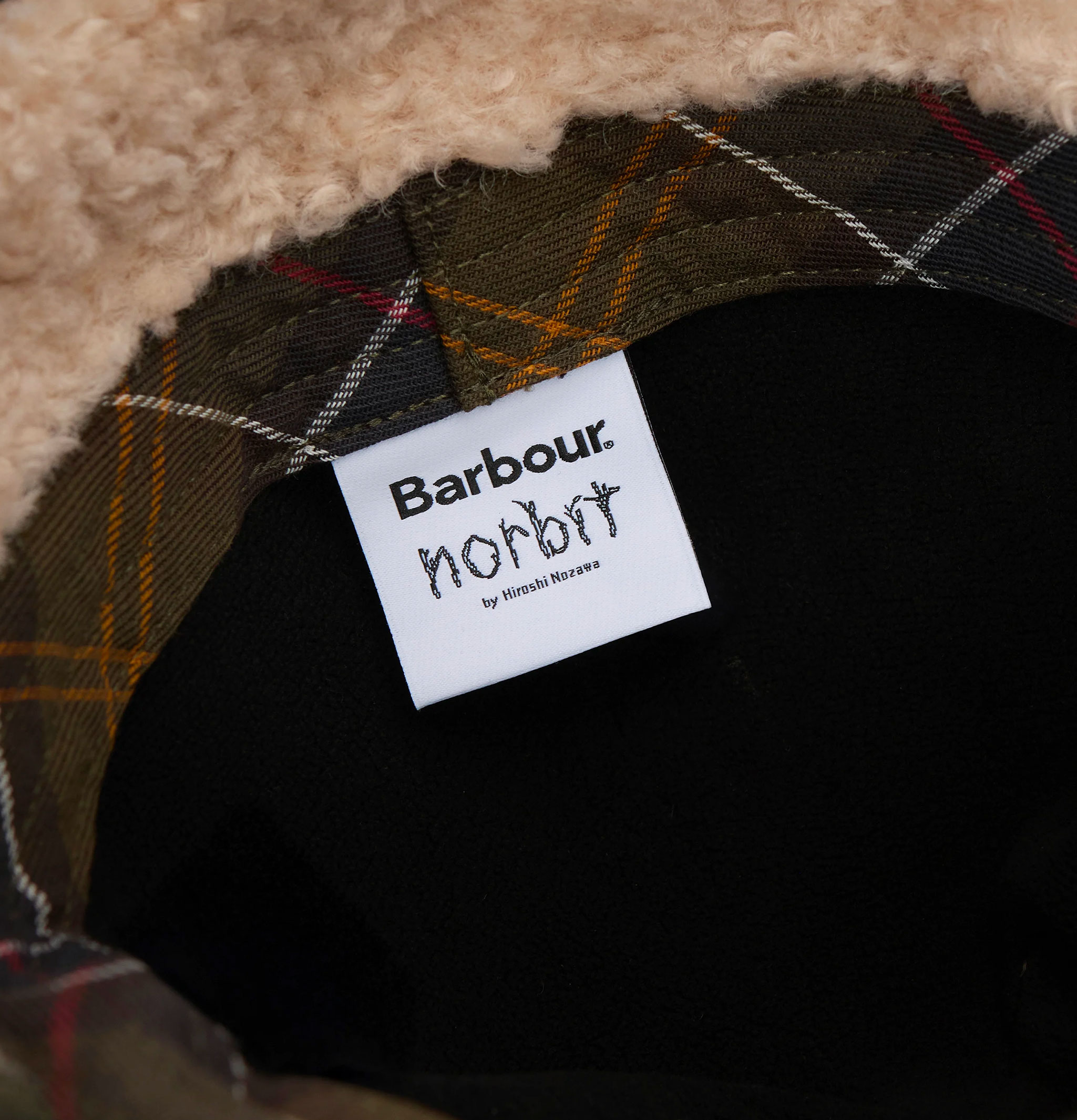 Barbour x Norbit Waxed Carpenter Archive Olive Cap