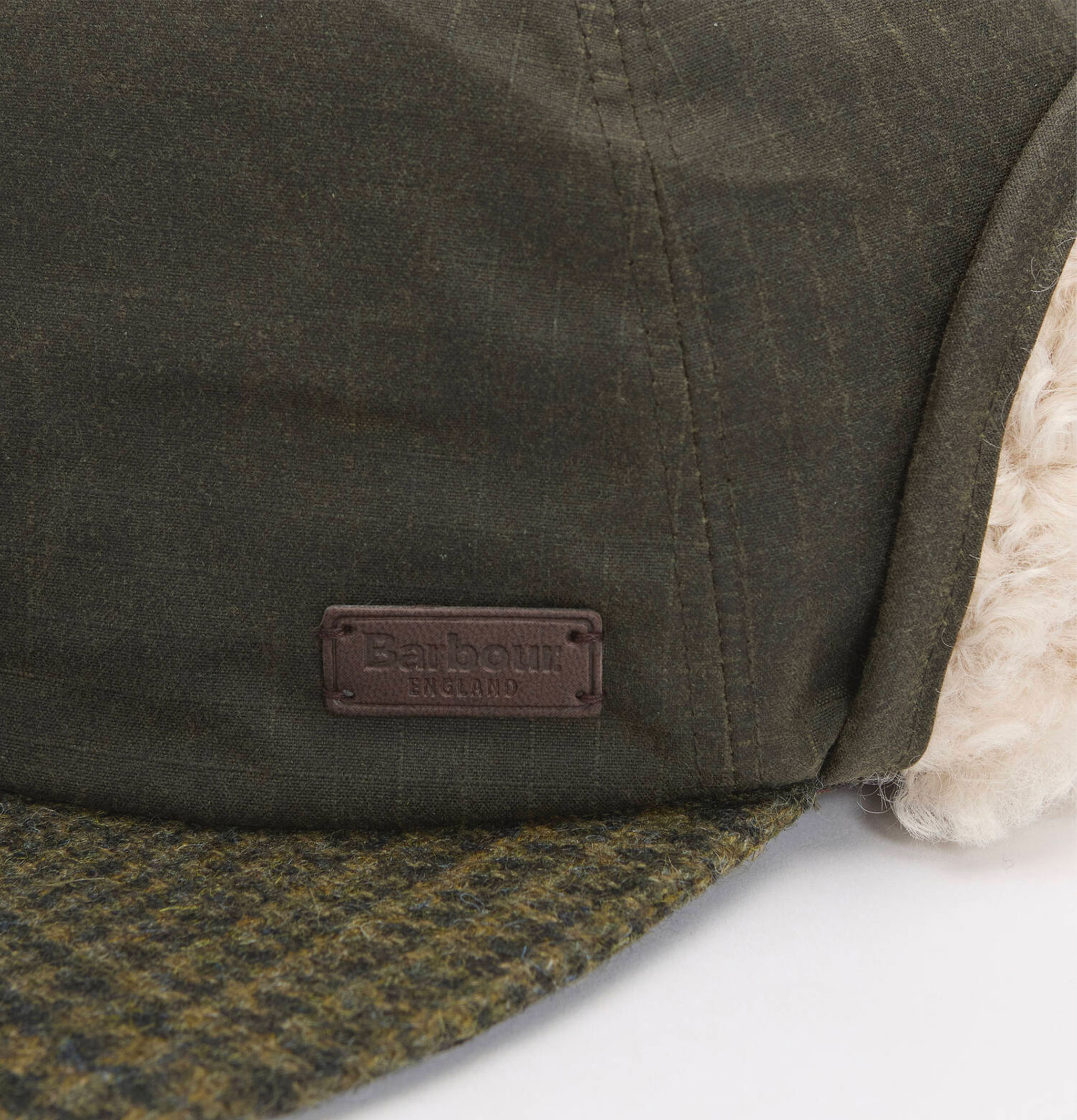 Barbour x Norbit Waxed Carpenter Archive Olive Cap