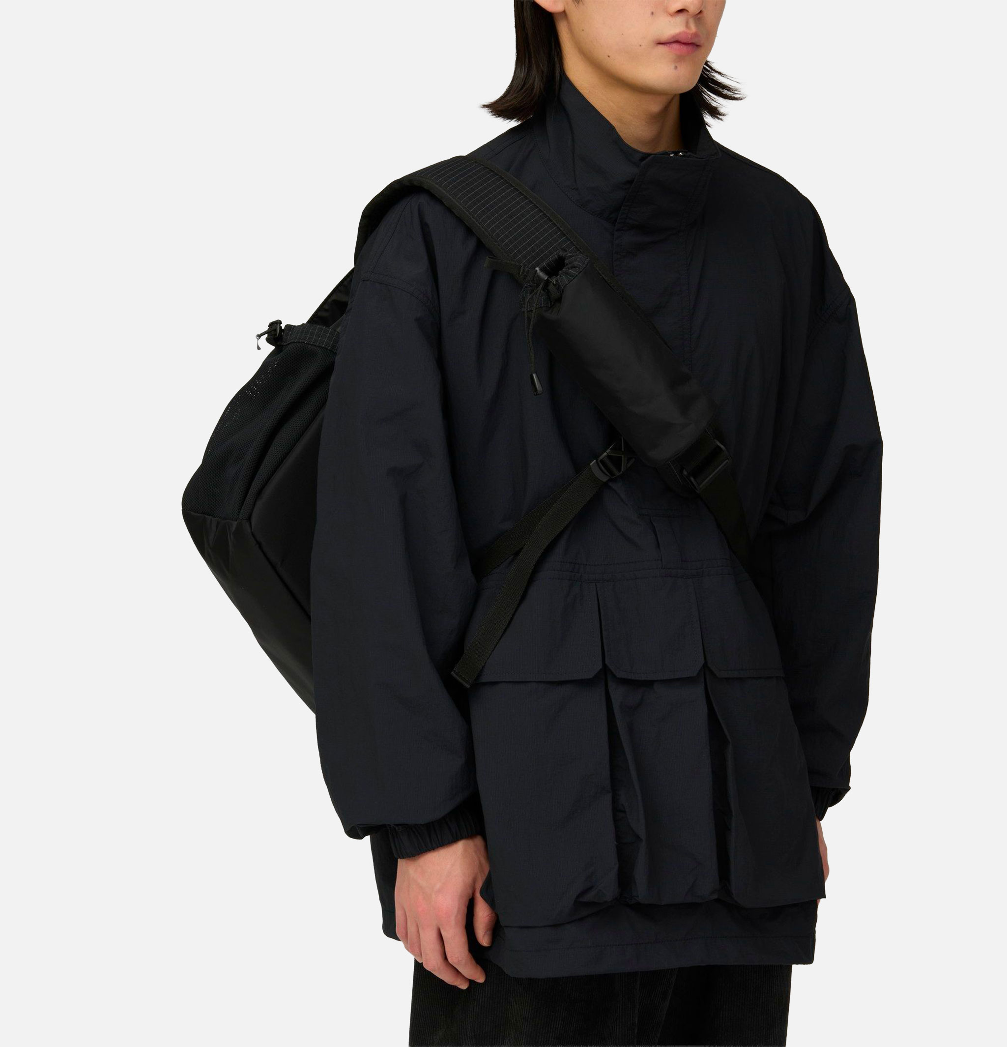 Snow Peak Grid Messenger Bag Black