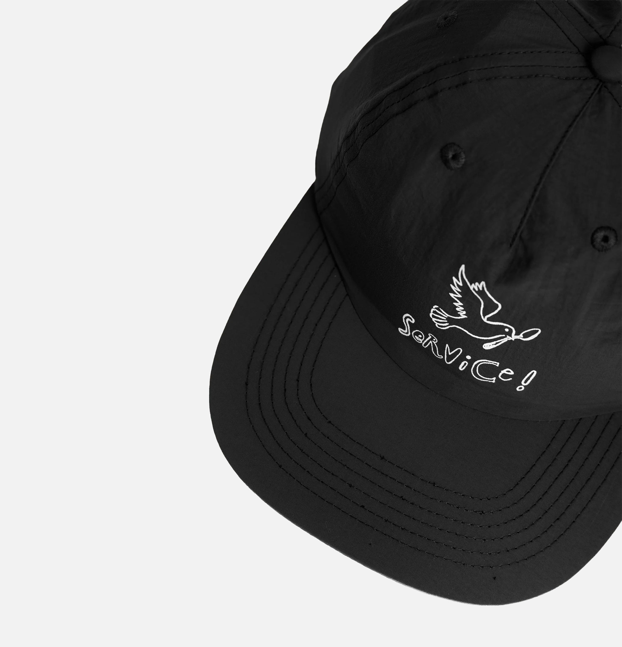 Casquette Service Works Dove Nylon Noir
