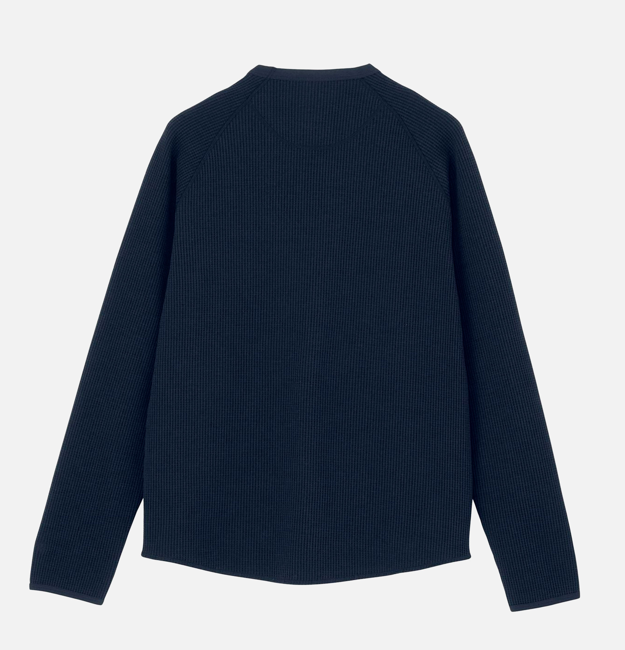 Goldwin T-shirt L/S Waffle Light Ink Navy
